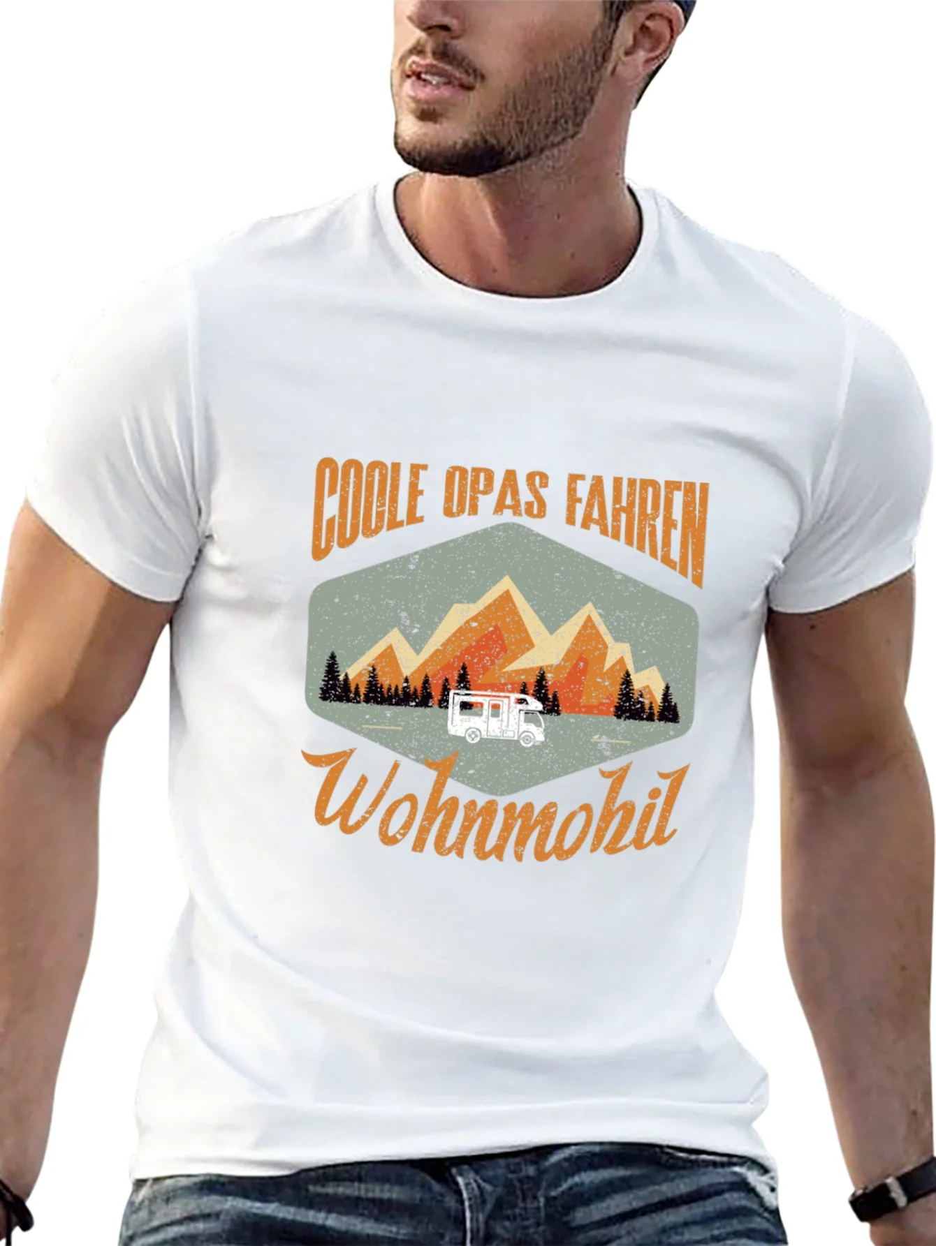 Rebbecca Cool Grandpas Drive RVs T-Shirt