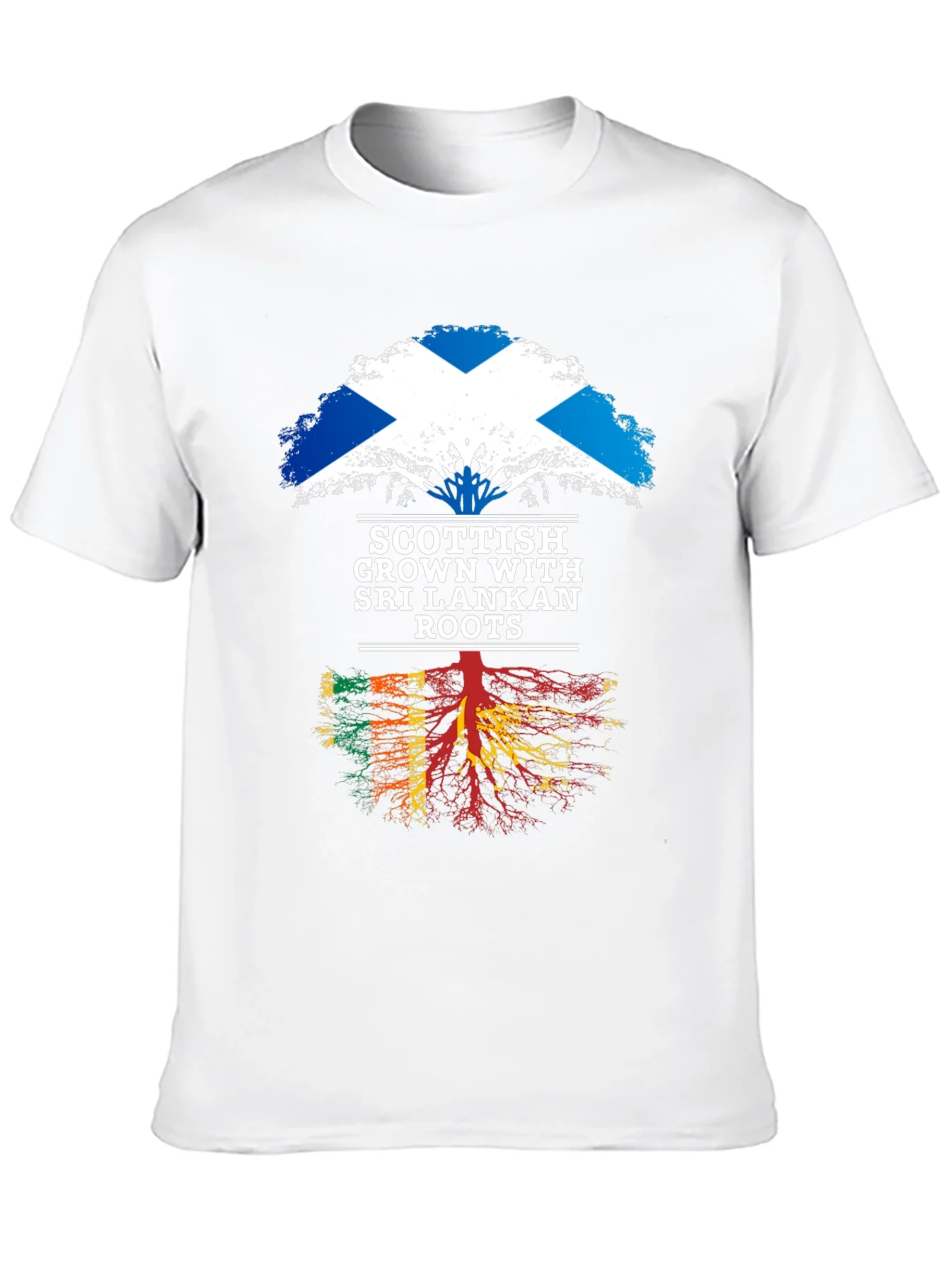 Camiseta Hombre Ra¨ªces Escocesas Sri Lanka