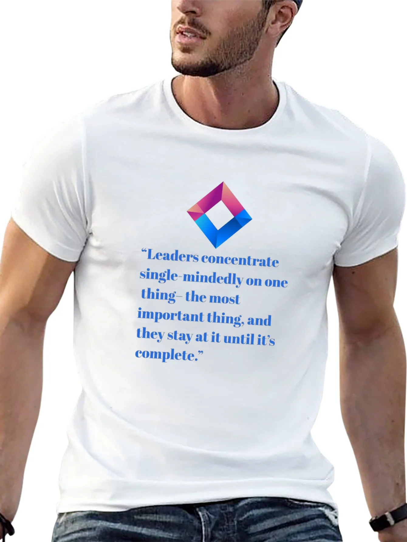 Rebbecca Inspirational Leaders Quote T-Shirt