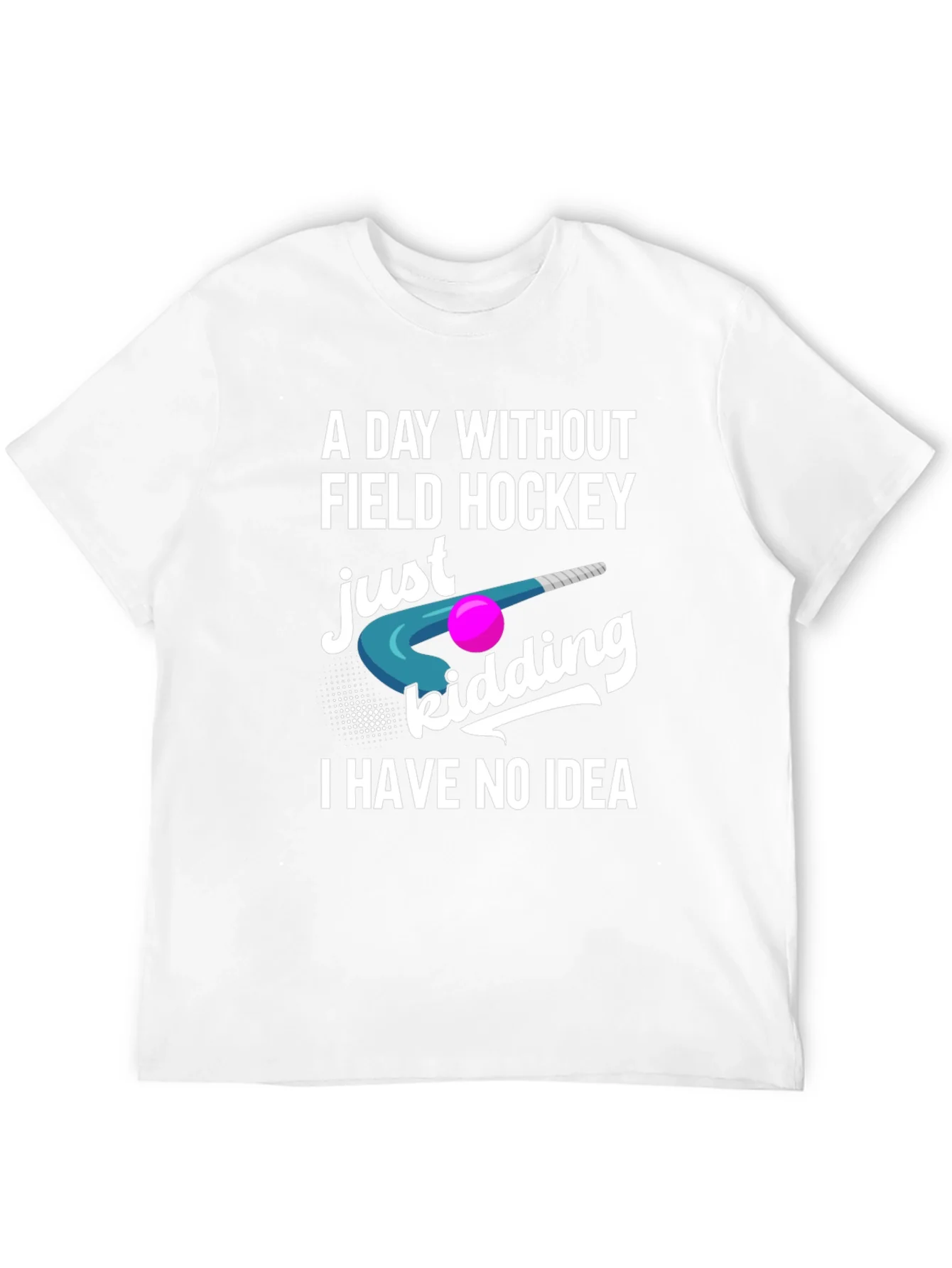 Camiseta Negra Hockey Sobre Hierba - A Day Without...