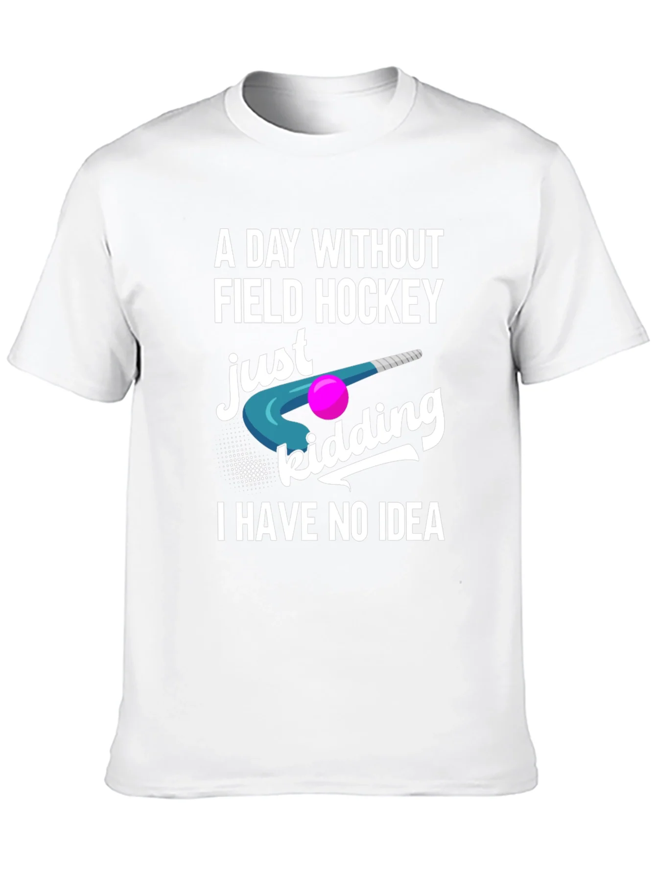 Camiseta Negra Hockey Sobre Hierba - A Day Without...