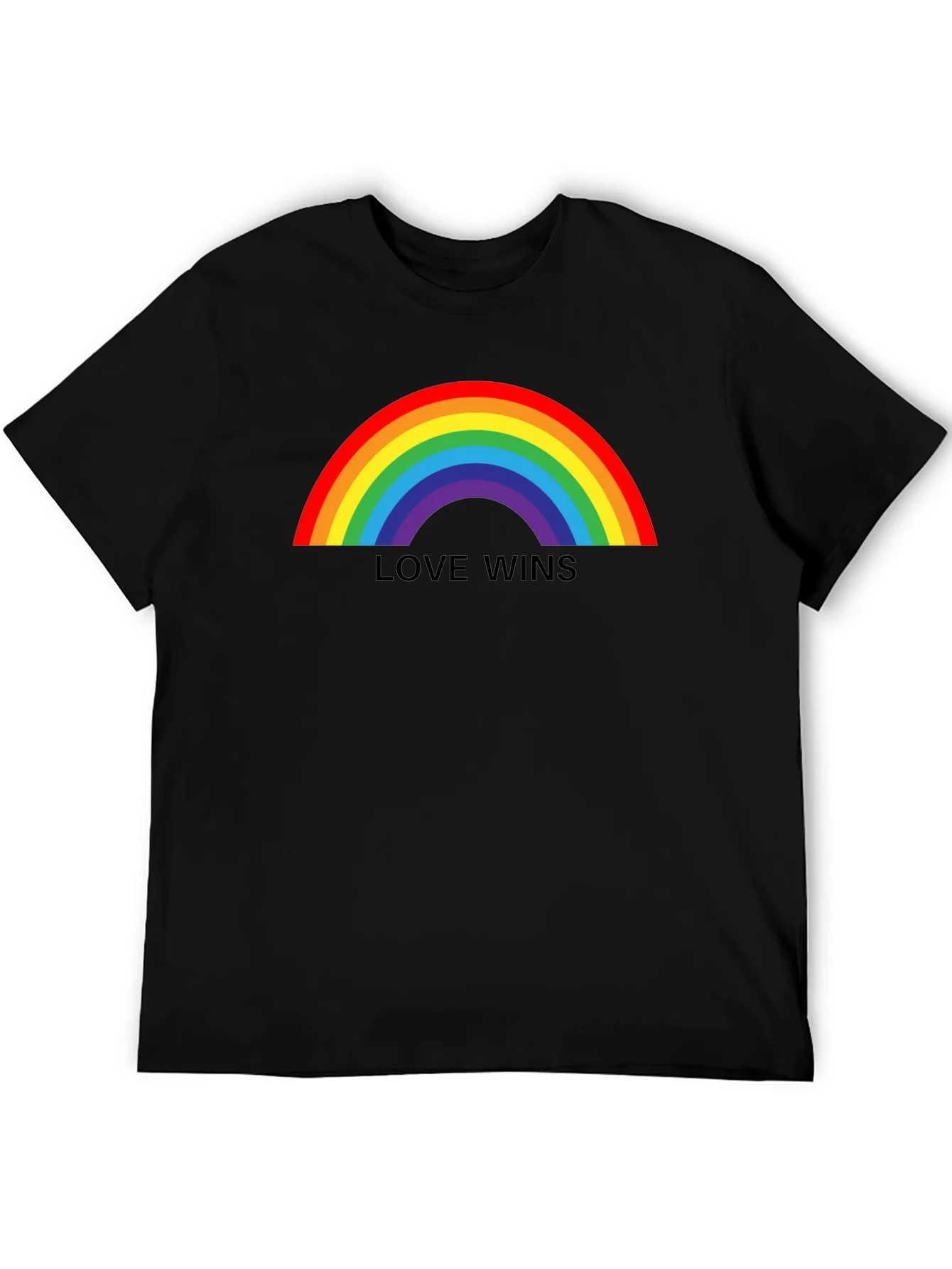 Rebbecca Love Wins Rainbow T-Shirt - Pride LGBTQ+ Apparel