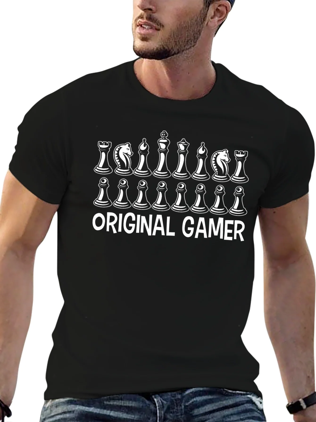Camiseta Original Gamer Ajedrez