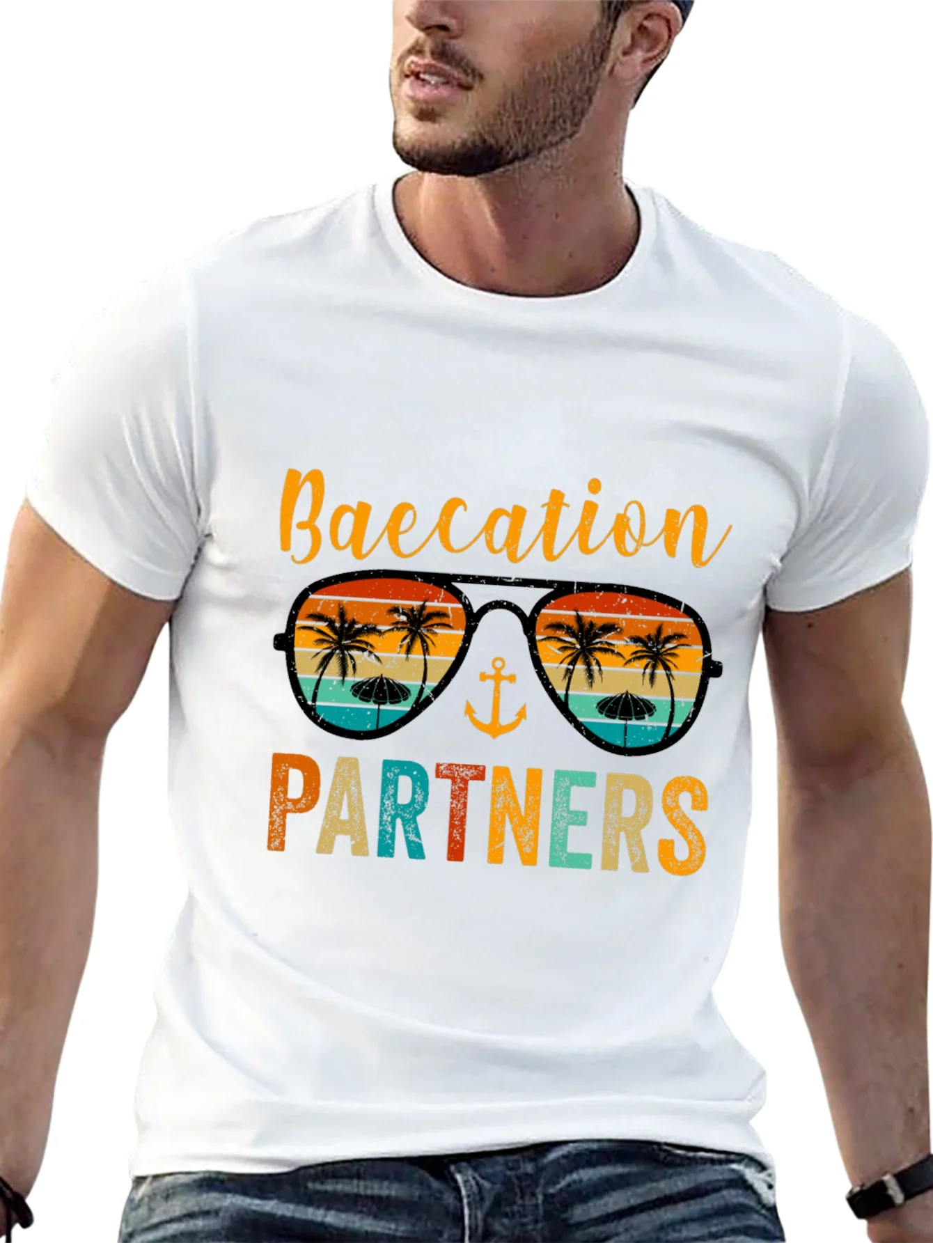 Rebbecca Vacation Partners Graphic Tee - Beach Trip Ready!