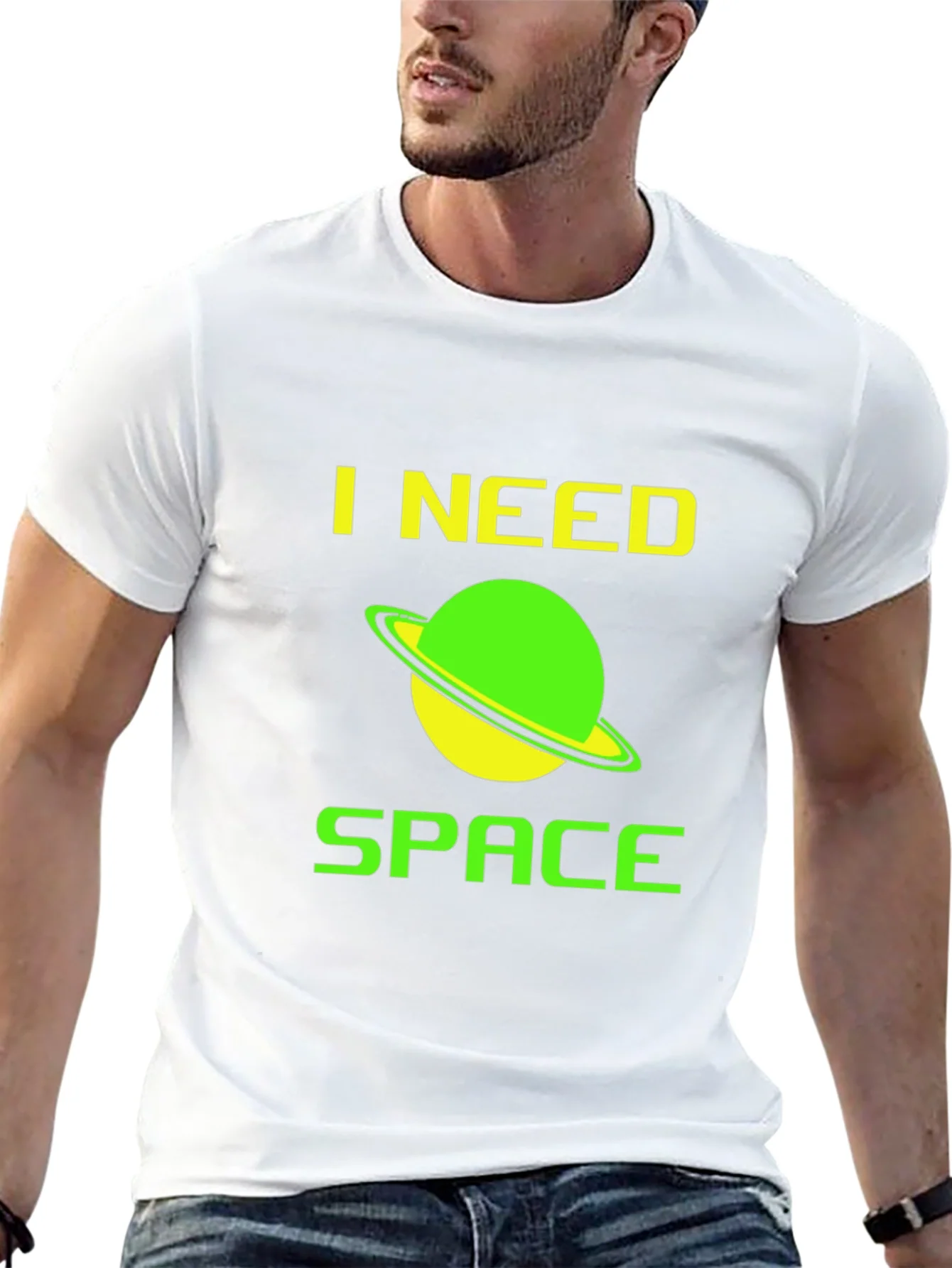 Rebbecca I Need Space T-Shirt - Saturn Design