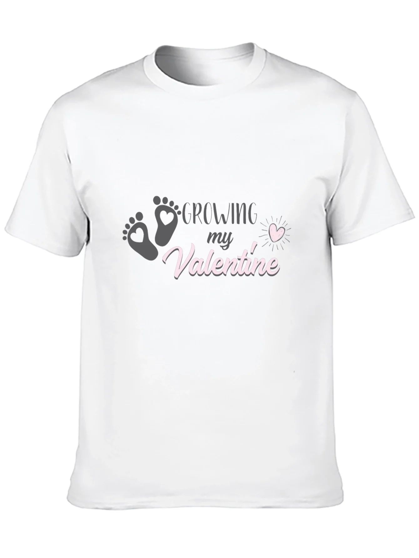 Camiseta Negra Growing my Valentine