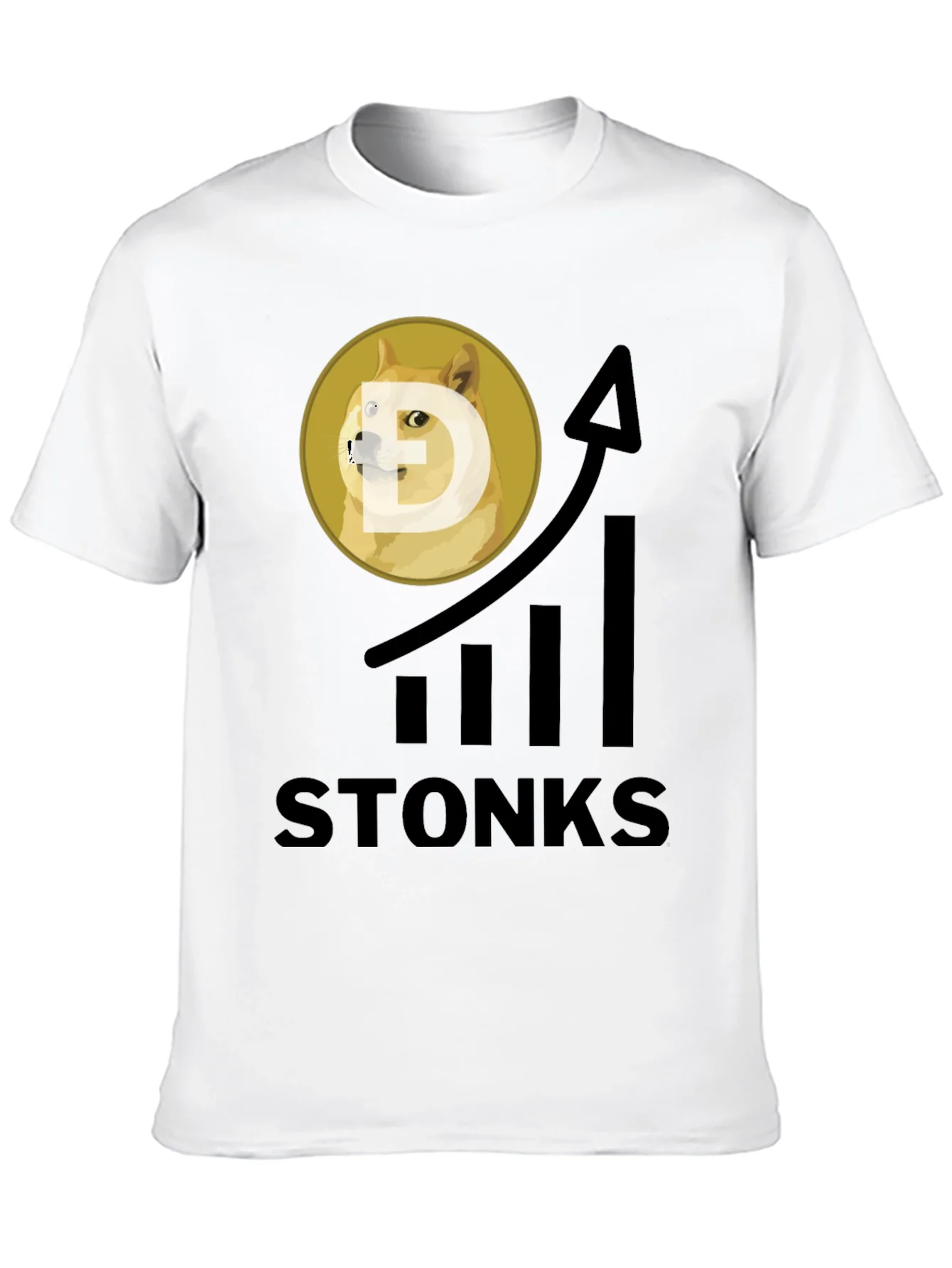Camiseta Stonks DogeCoin - A la Luna!