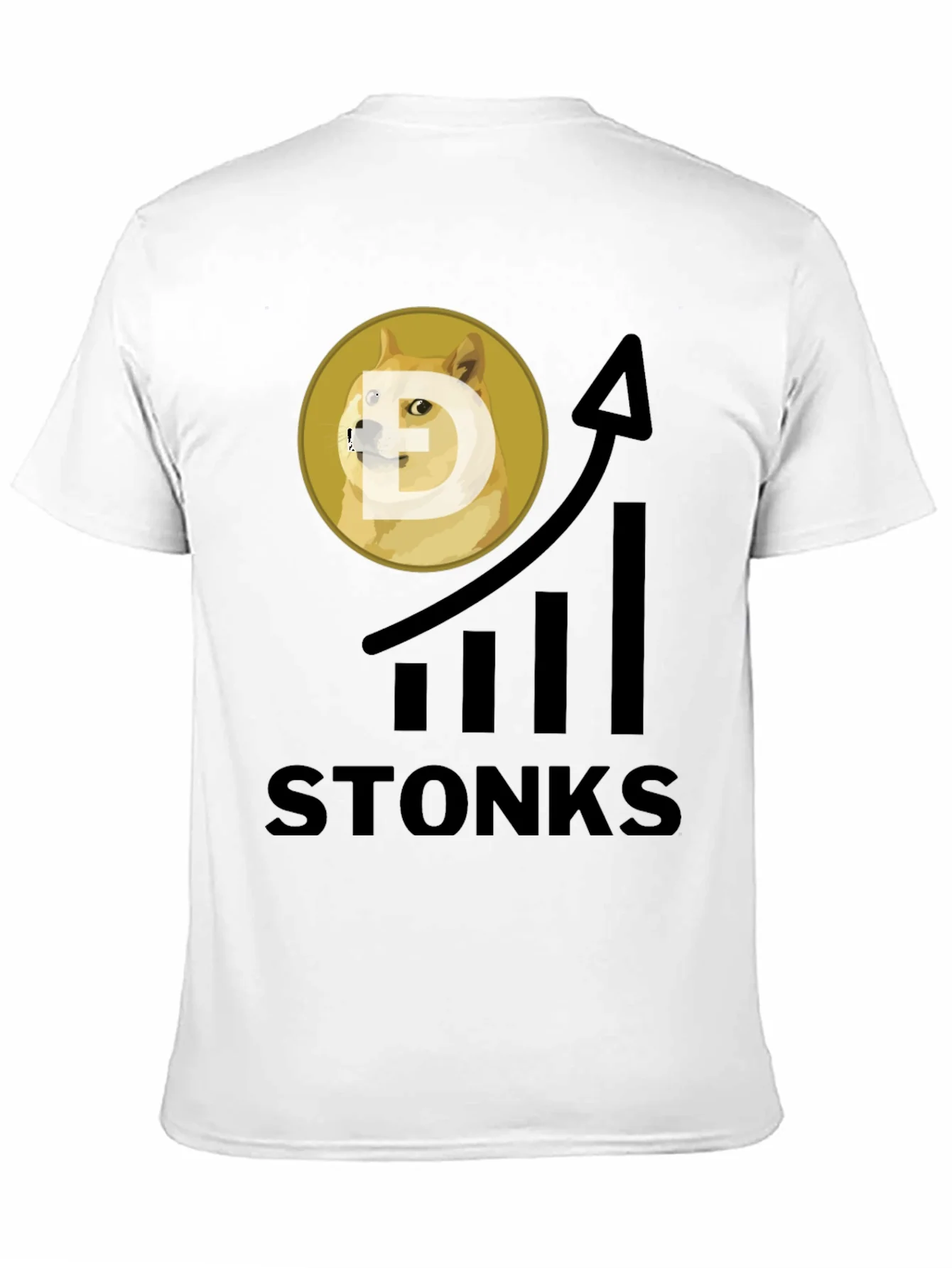 Camiseta Stonks DogeCoin - A la Luna!