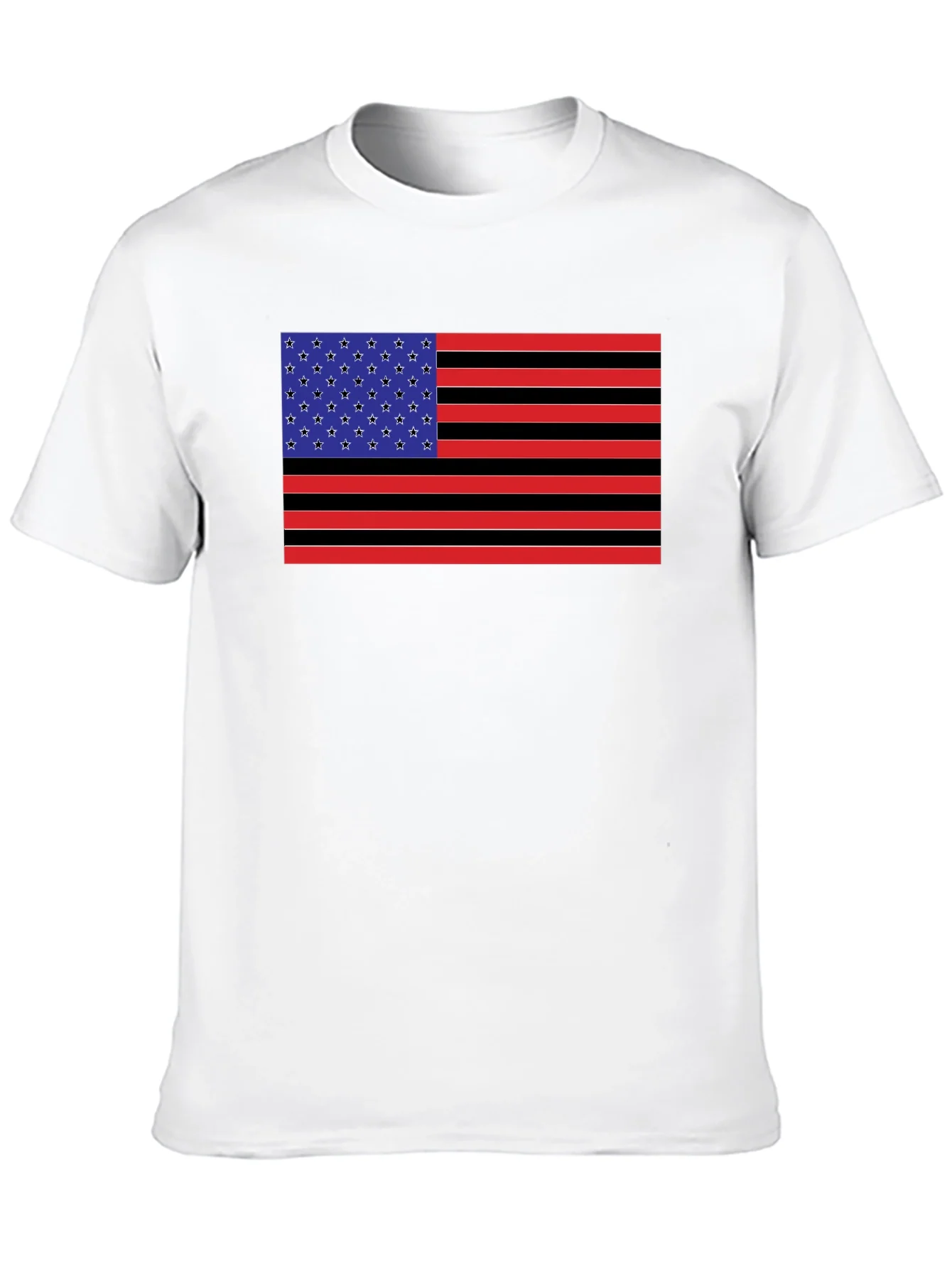 Rebbecca American Flag Graphic Tee - Patriotic Style
