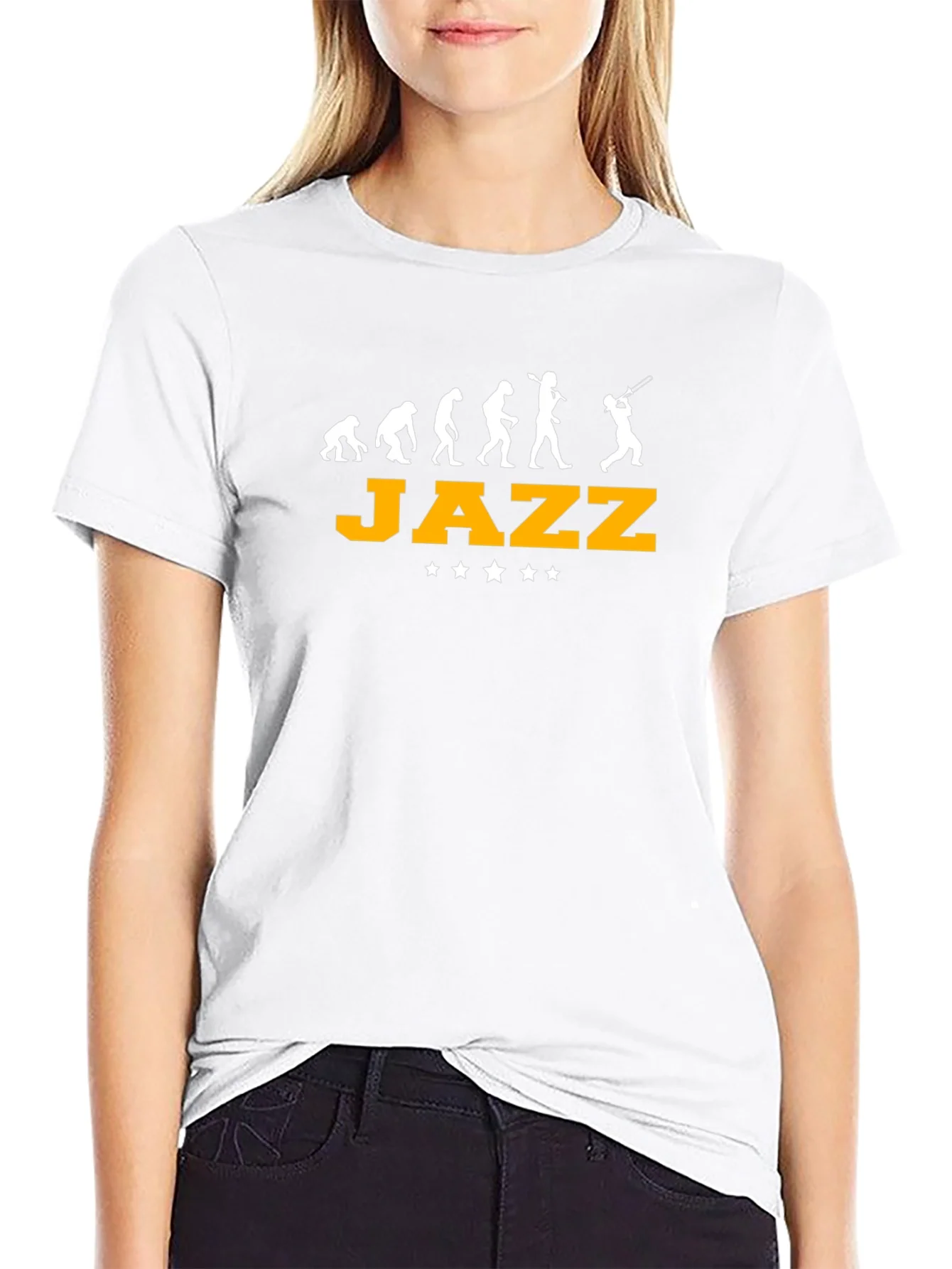 Rebbecca Evolution of Jazz Music T-Shirt