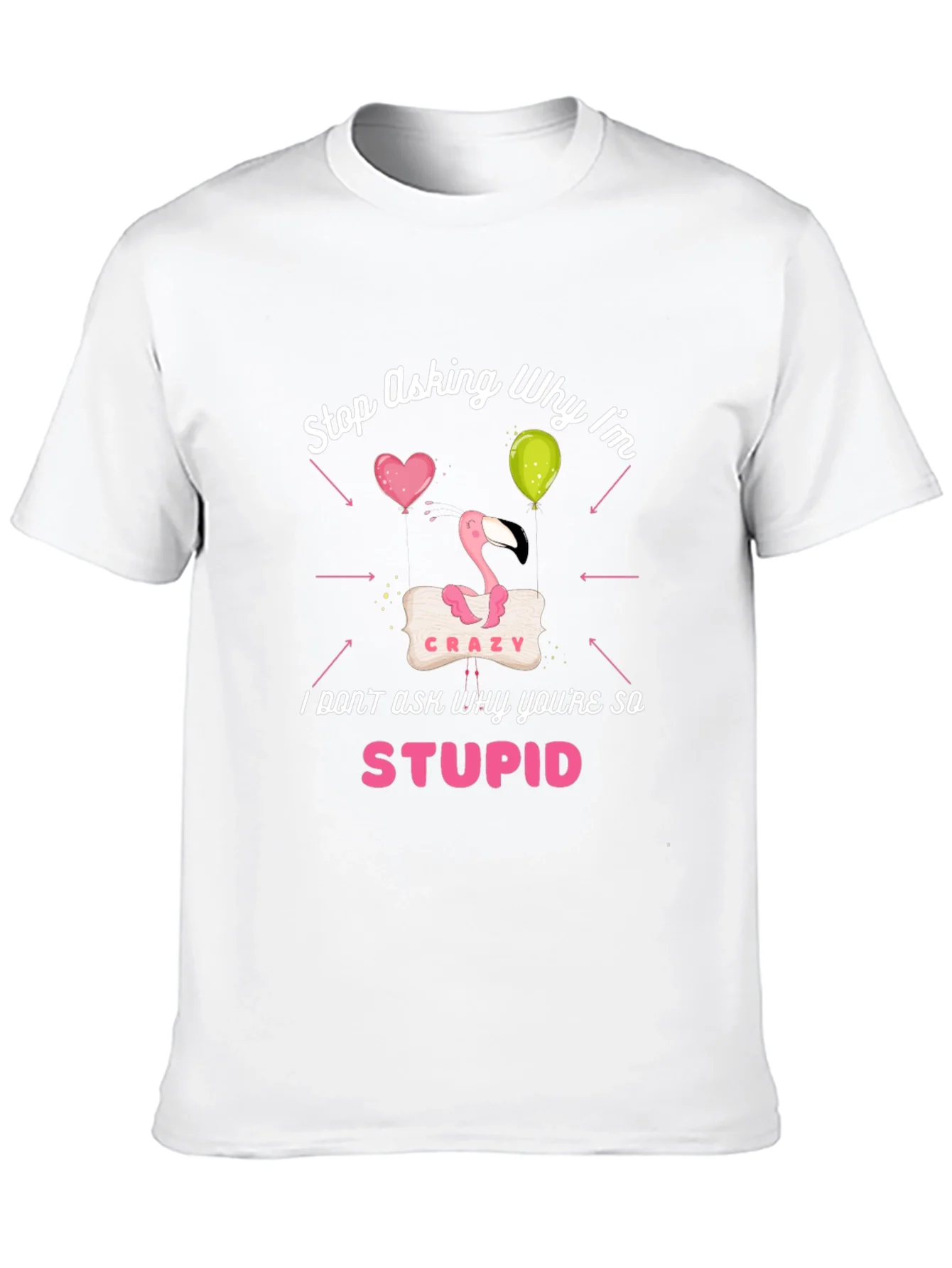 Camiseta Negra Estampada - ?Por Qu¨¦ Tan Loco?