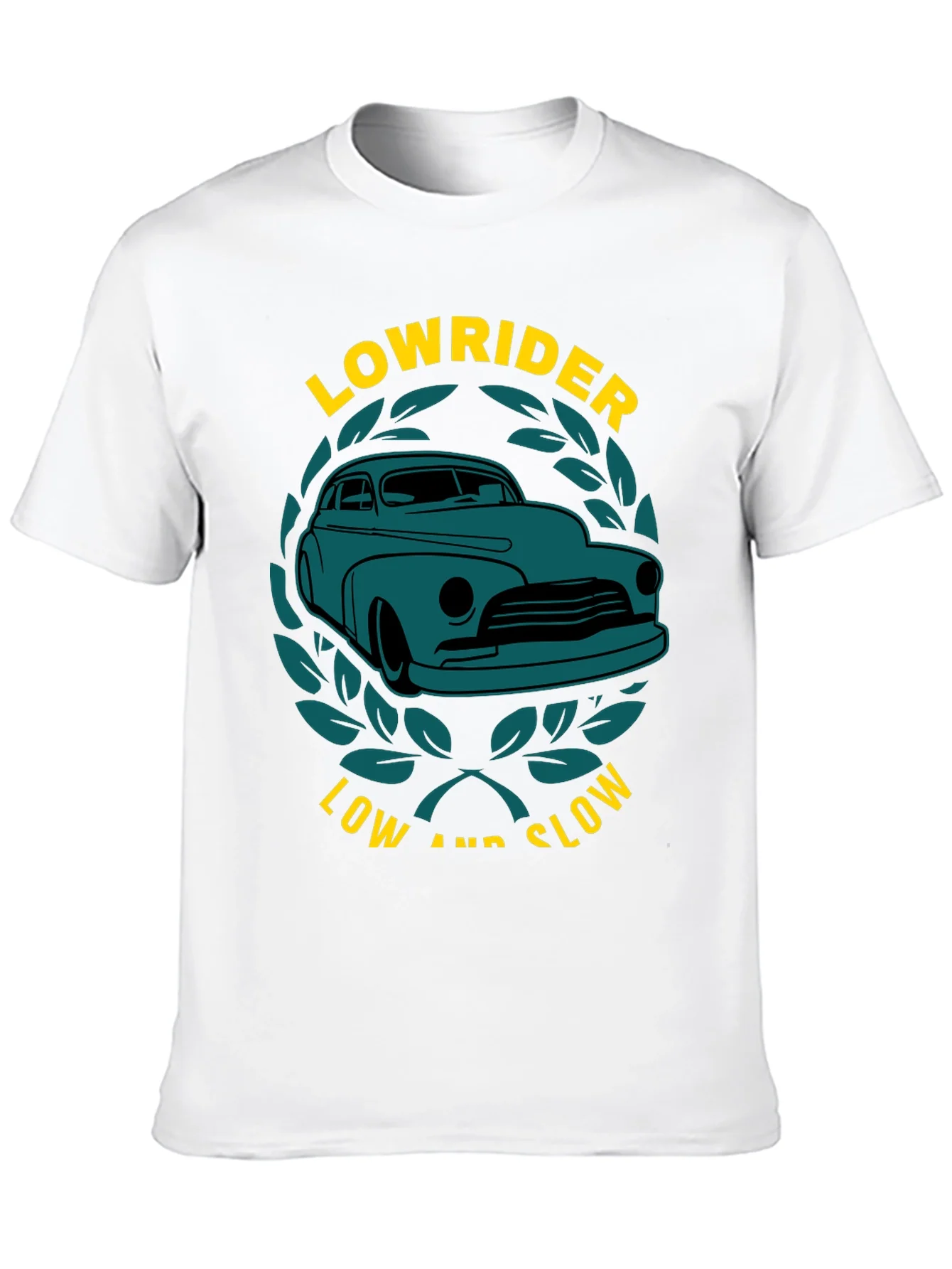 Rebbecca Lowrider Car Graphic T-Shirt Classic Car Tee