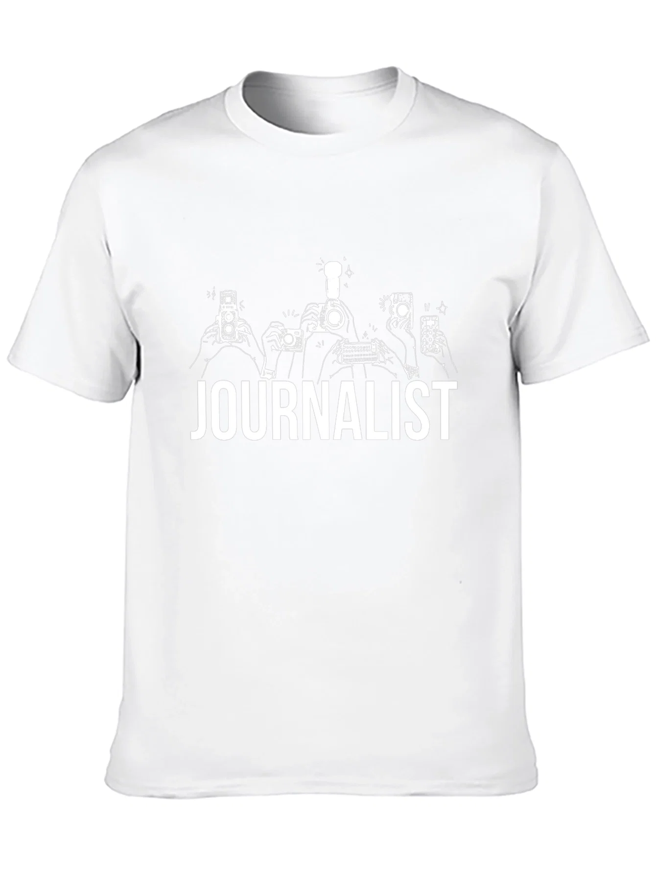 Rebbecca Journalist Graphic T-Shirt - Black