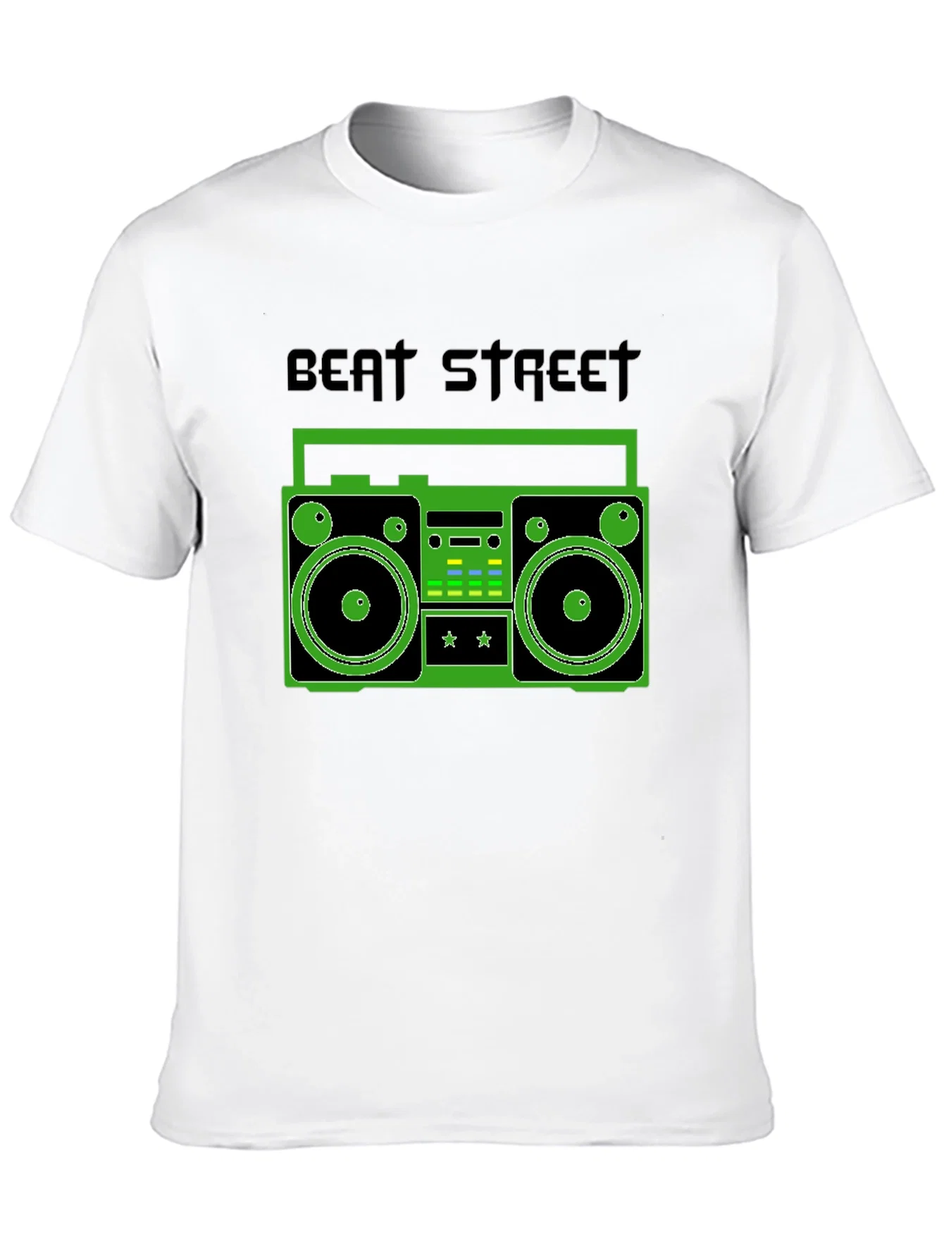 Rebbecca Beat Street Boombox Graphic Tee - Retro Style