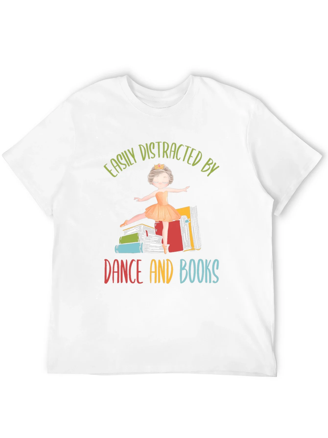 Camiseta Dance and Books Distracci¨®n Literaria