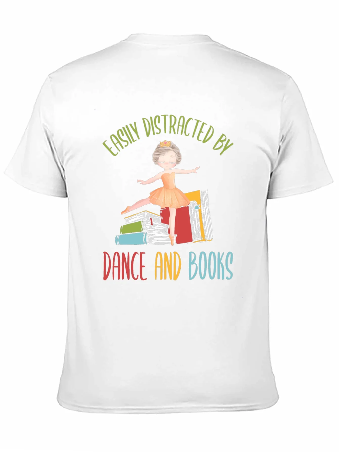 Camiseta Dance and Books Distracci¨®n Literaria