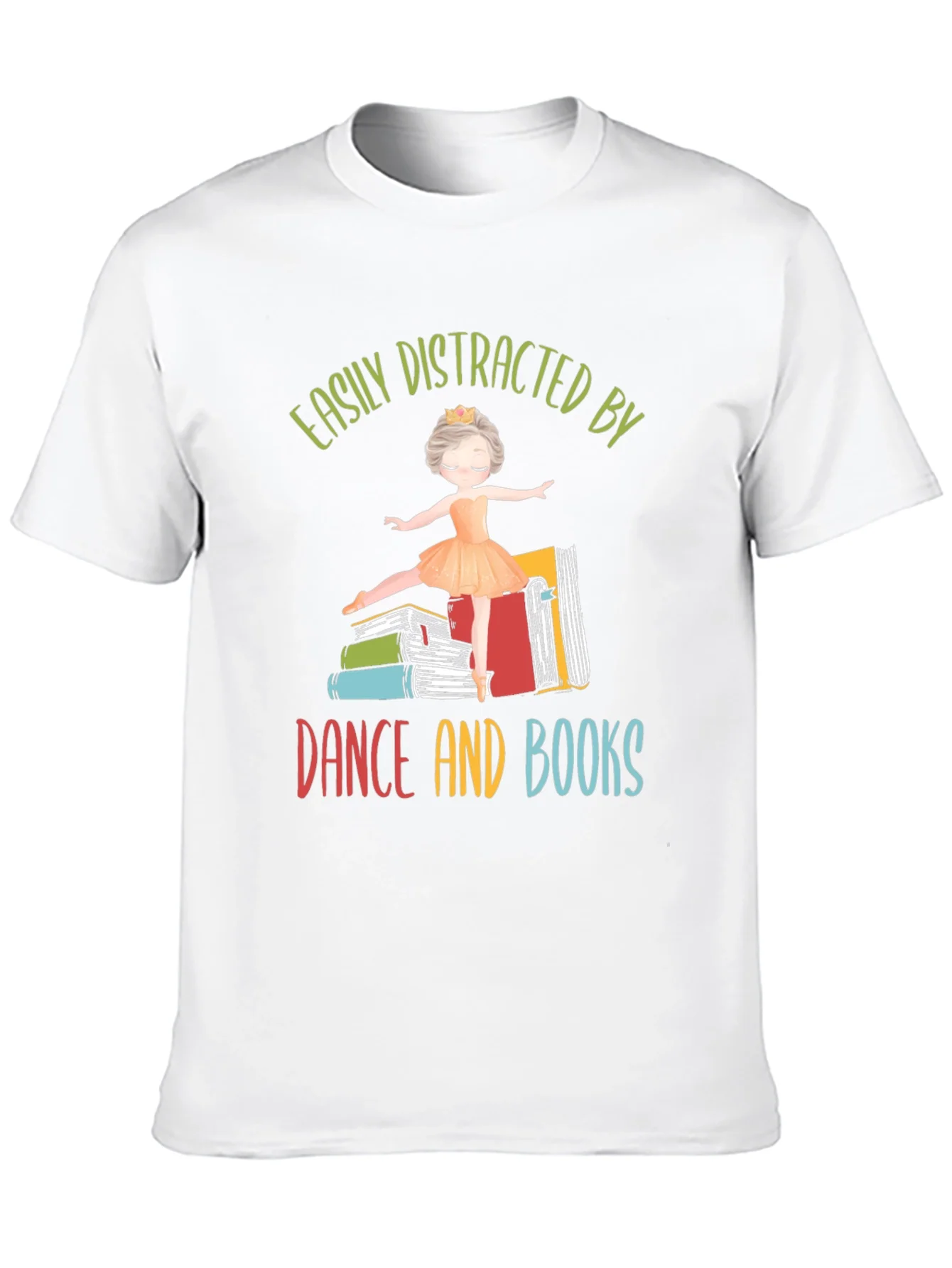Camiseta Dance and Books Distracci¨®n Literaria