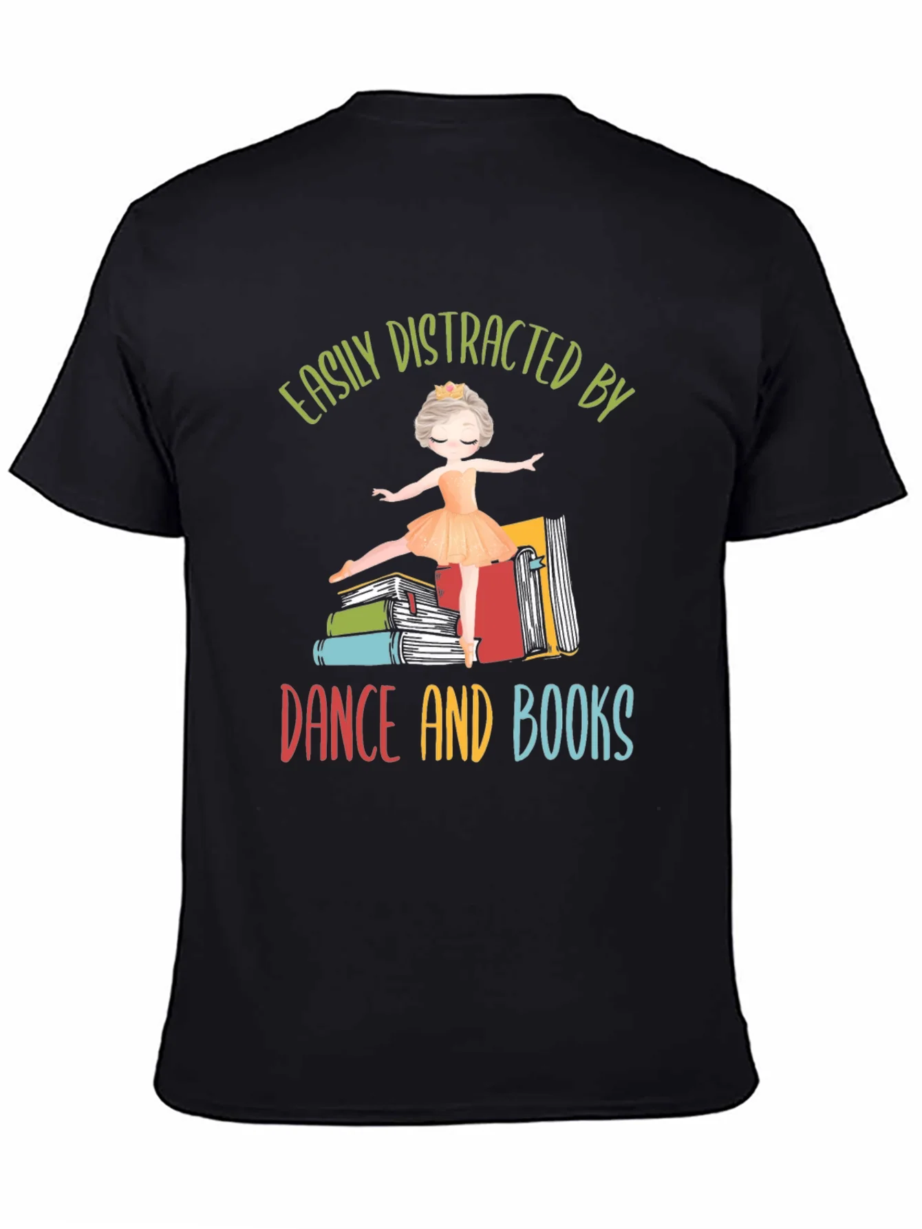 Camiseta Dance and Books Distracci¨®n Literaria