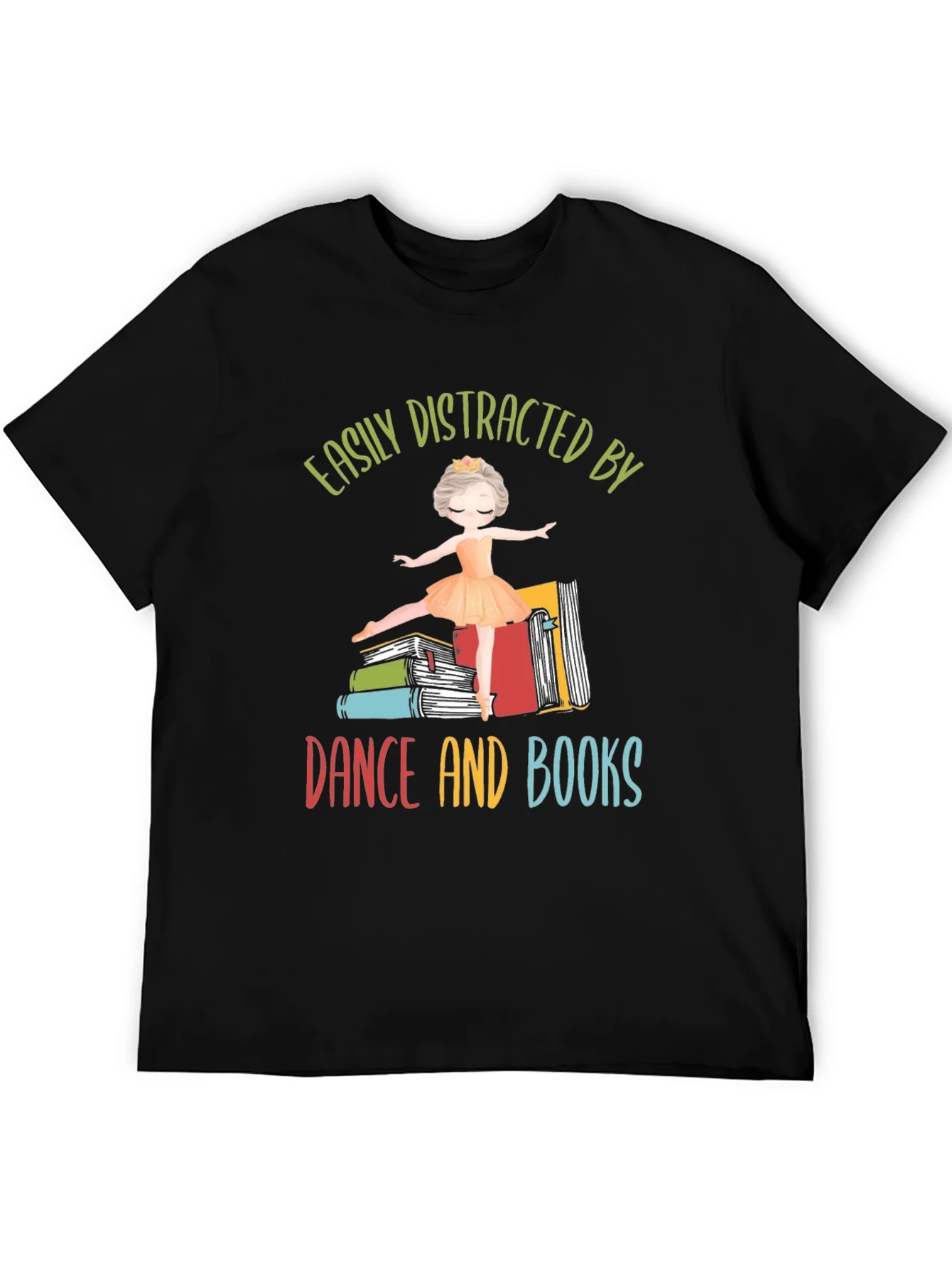 Camiseta Dance and Books Distracci¨®n Literaria