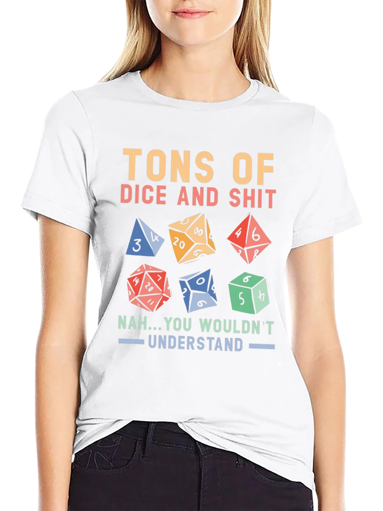 Camiseta TONS OF DICE AND SHIT