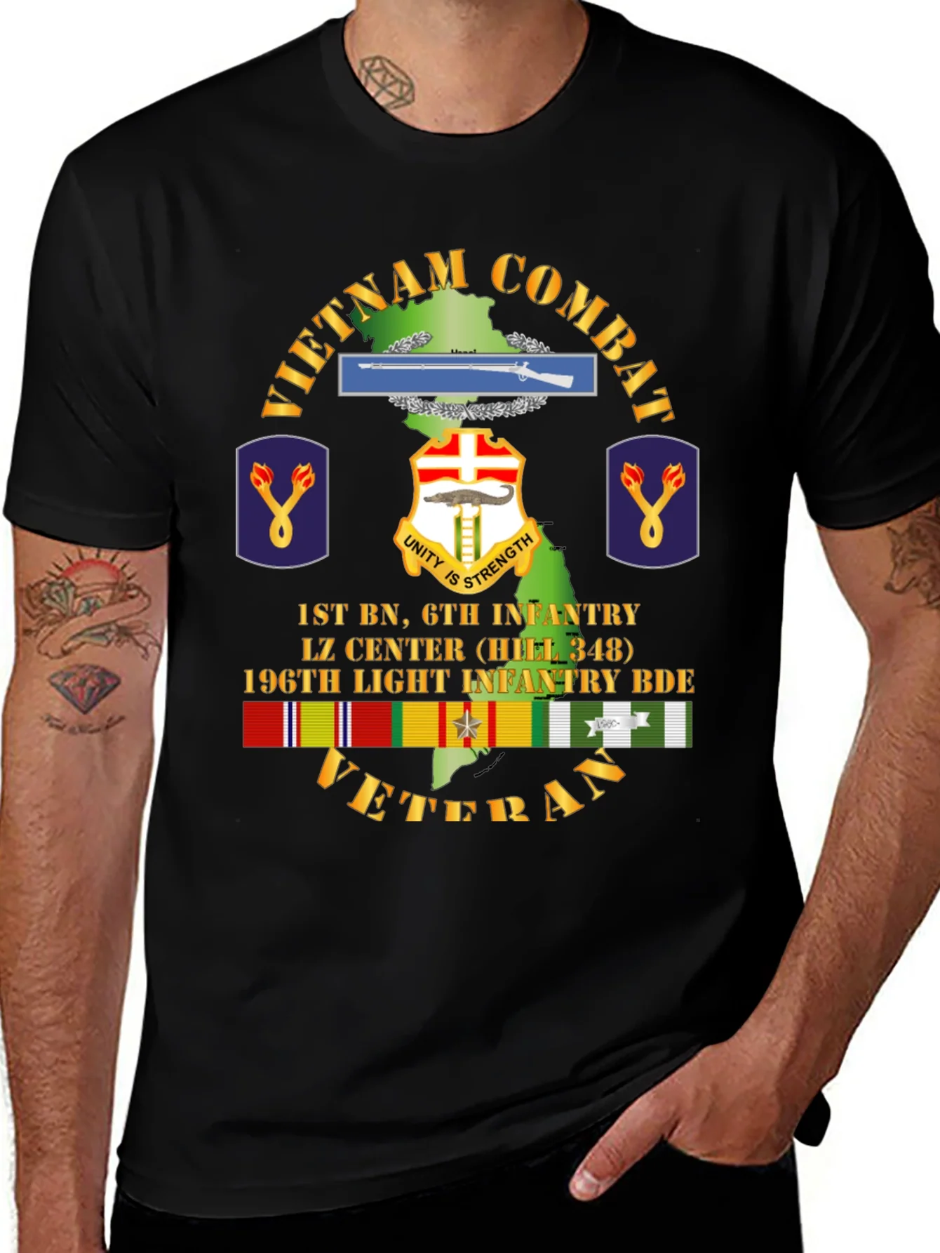 Rebbecca Vietnam Combat Veteran T-Shirt