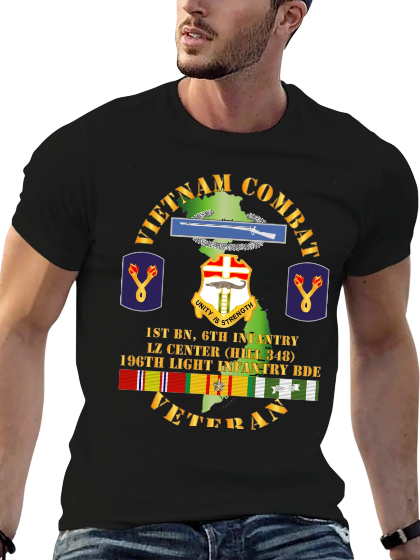 Rebbecca Vietnam Combat Veteran T-Shirt