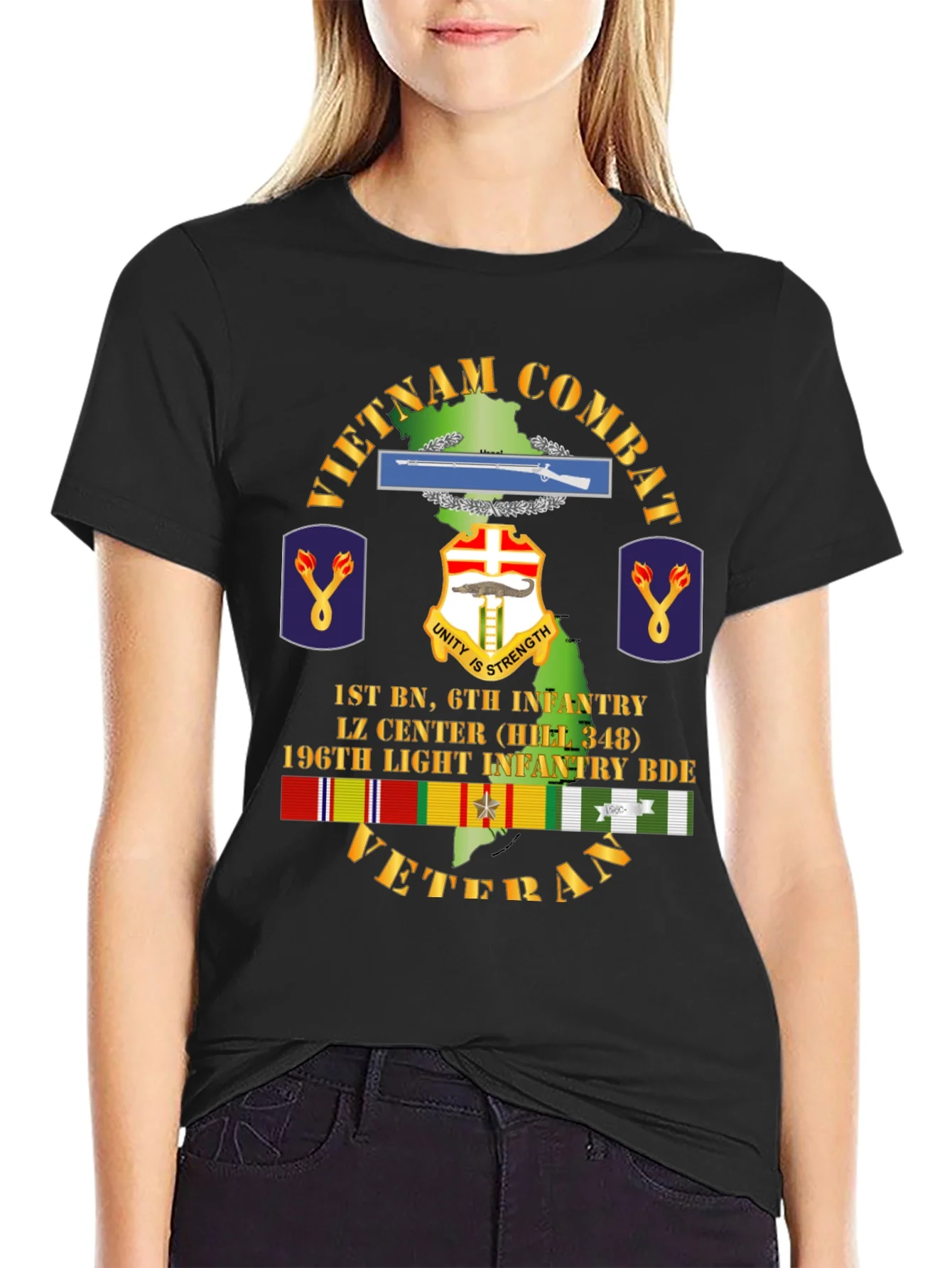 Rebbecca Vietnam Combat Veteran T-Shirt