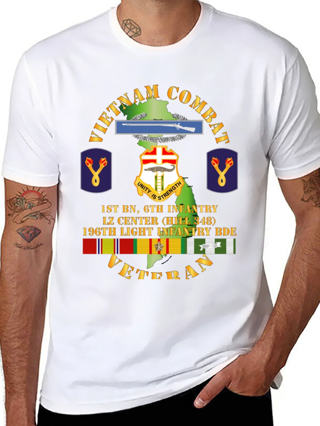 Rebbecca Vietnam Combat Veteran T-Shirt