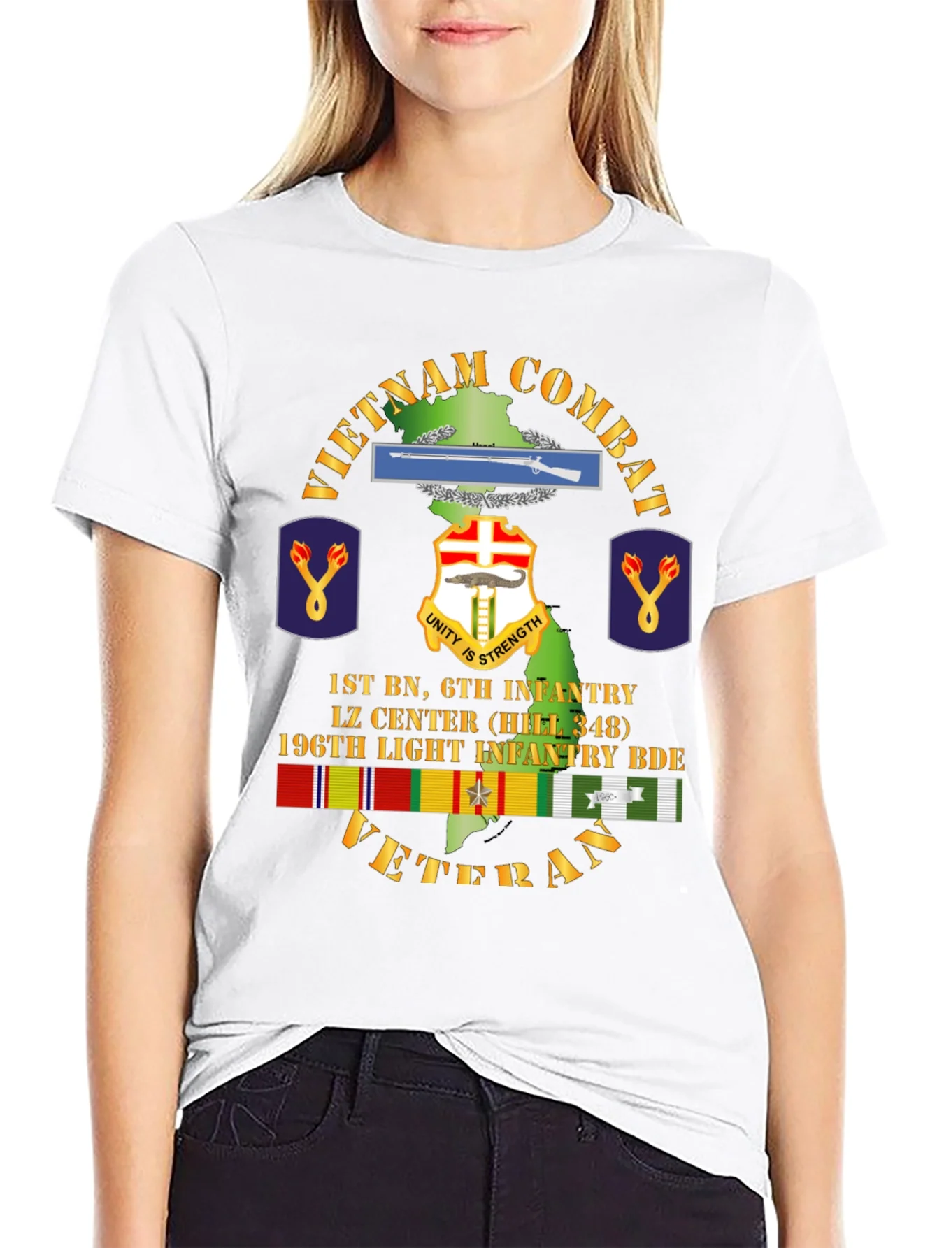 Rebbecca Vietnam Combat Veteran T-Shirt