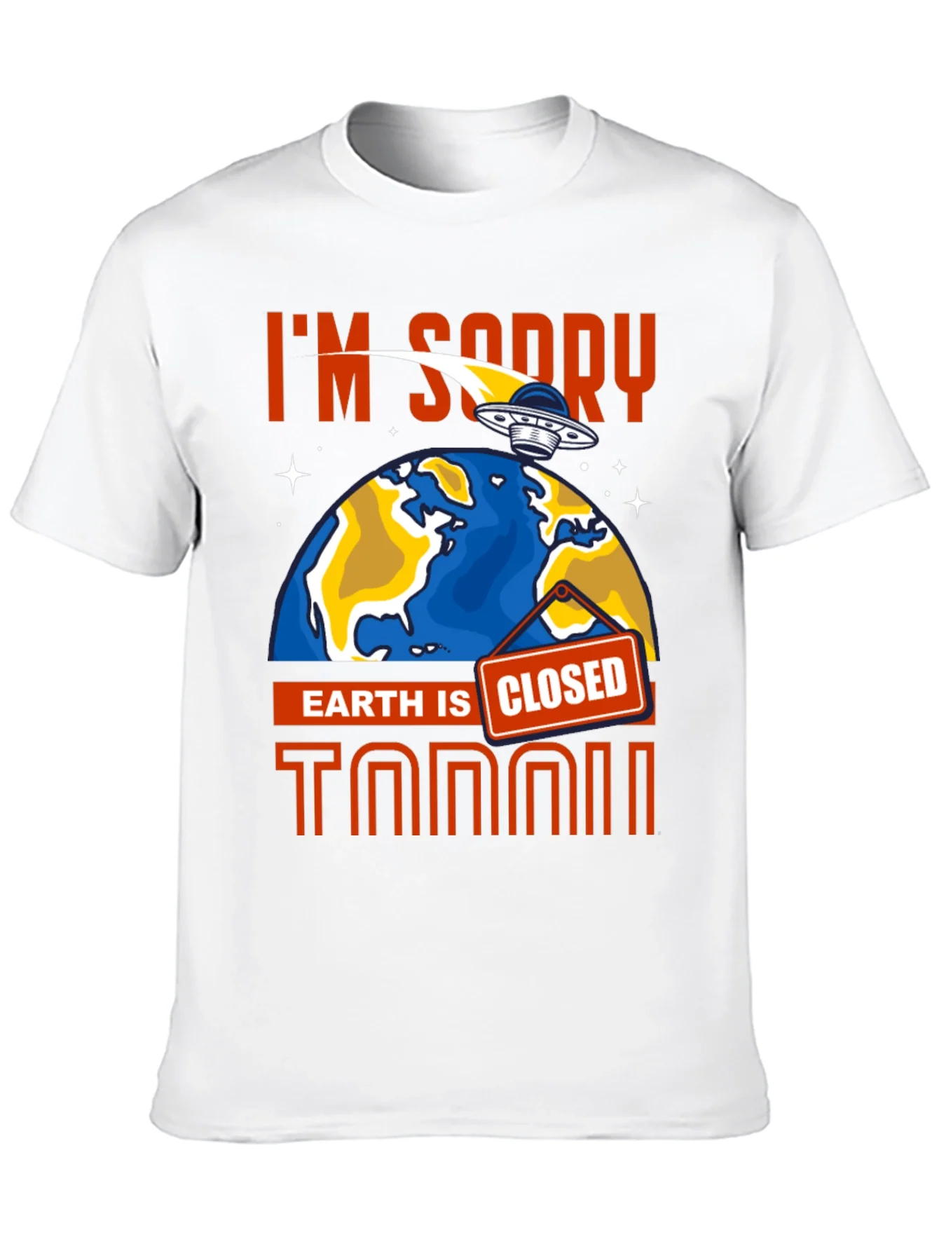Rebbecca Earth Is Closed T-Shirt Alien Graphic Tee