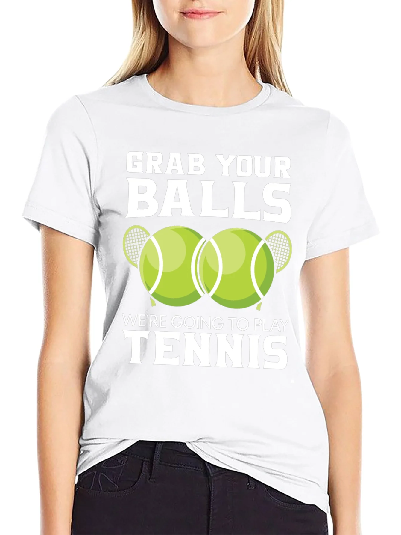 Camiseta Agarra Tus Pelotas para Tenis