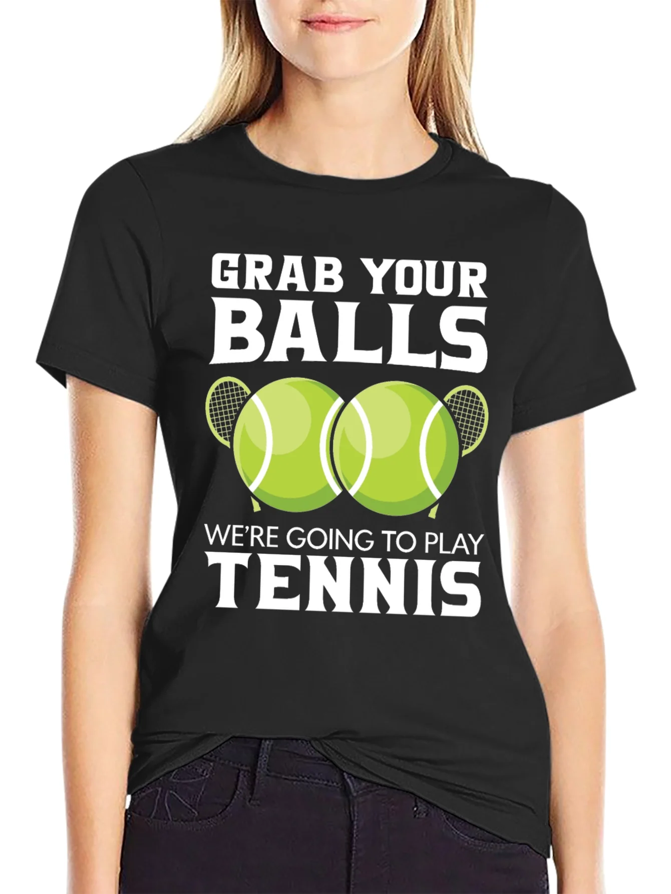 Camiseta Agarra Tus Pelotas para Tenis