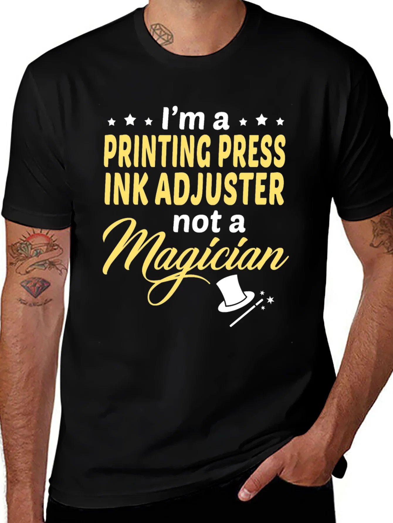 Rebbecca Printing Press Ink Adjuster Graphic Tee