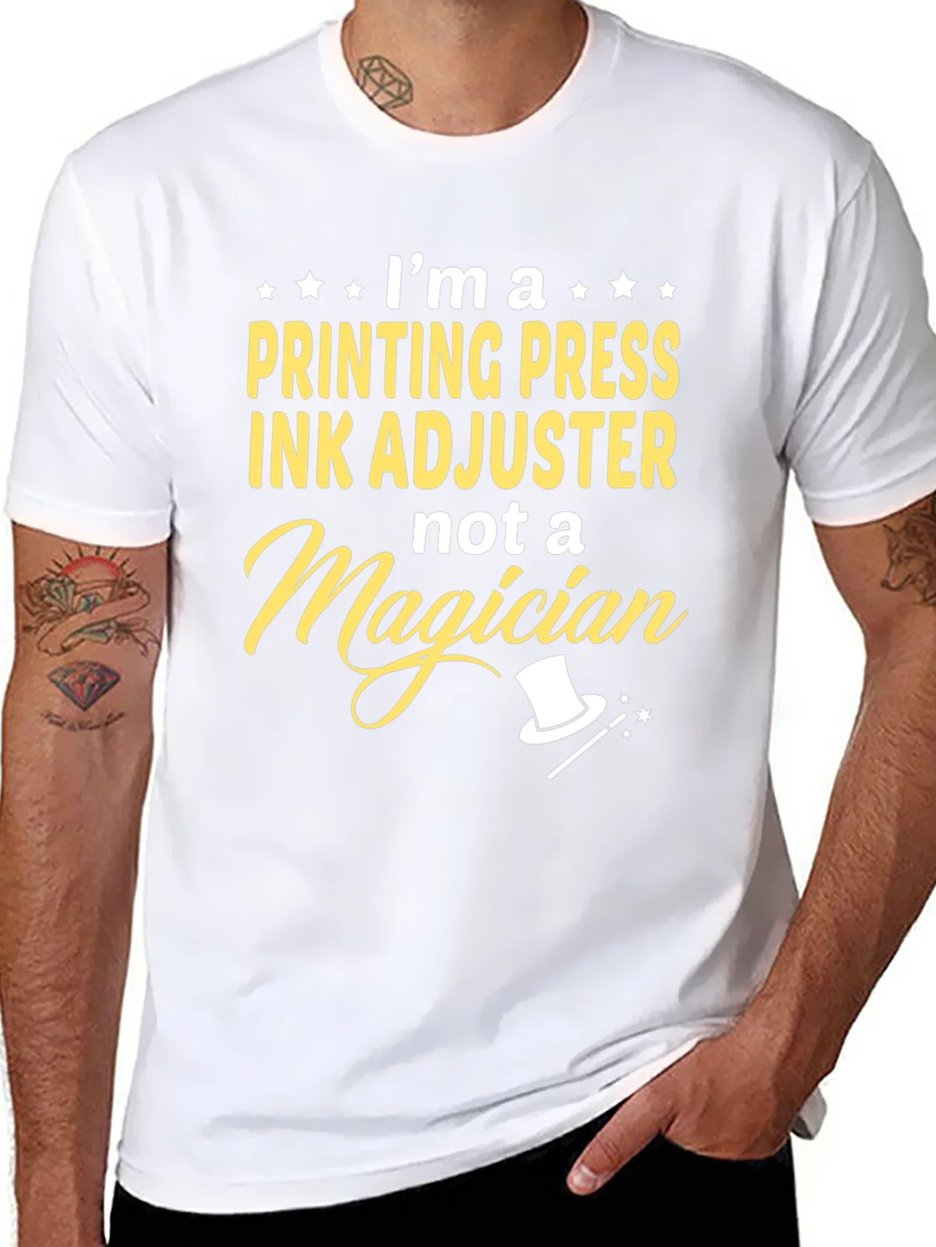 Rebbecca Printing Press Ink Adjuster Graphic Tee