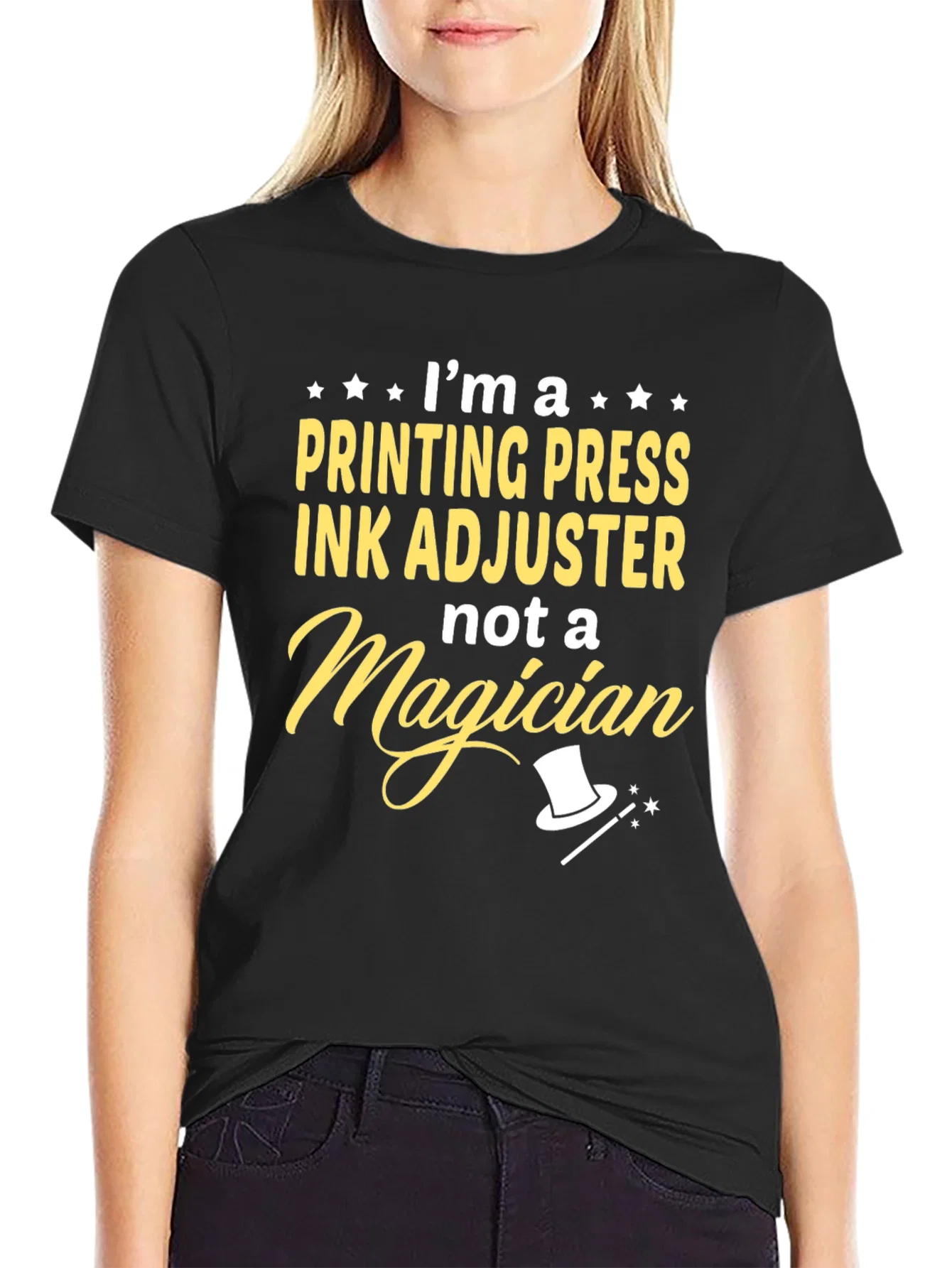 Rebbecca Printing Press Ink Adjuster Graphic Tee