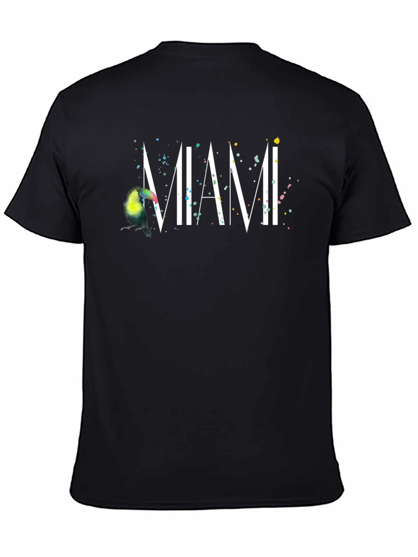 Rebbecca Miami Toucan Black T-Shirt