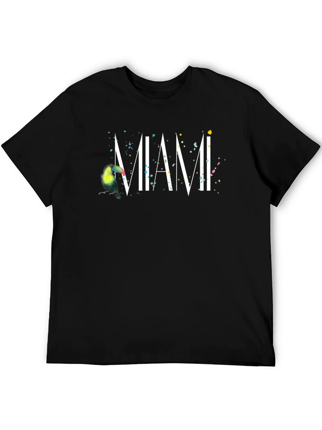 Rebbecca Miami Toucan Black T-Shirt