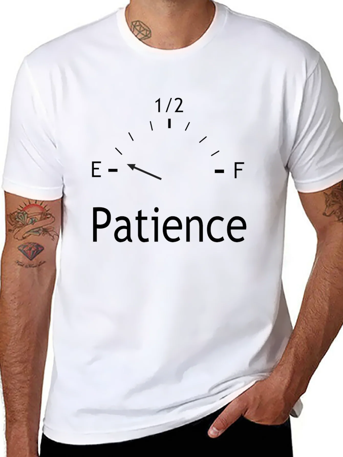 Rebbecca Low Patience T-Shirt - Funny Sarcastic Tee