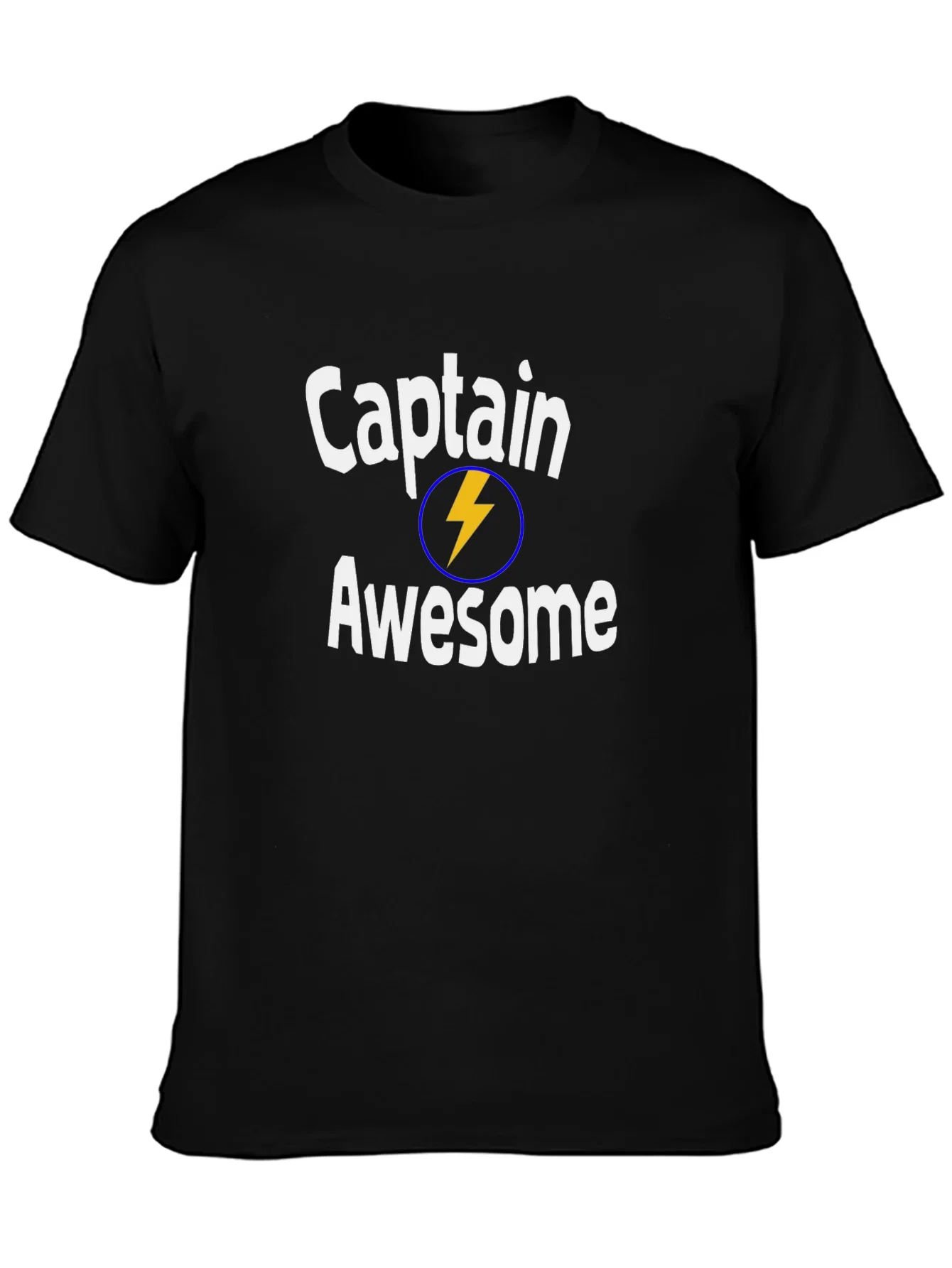 Rebbecca Captain Awesome Graphic Tee - Black T-Shirt