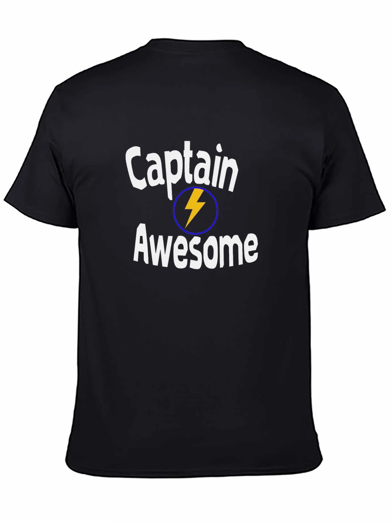 Rebbecca Captain Awesome Graphic Tee - Black T-Shirt