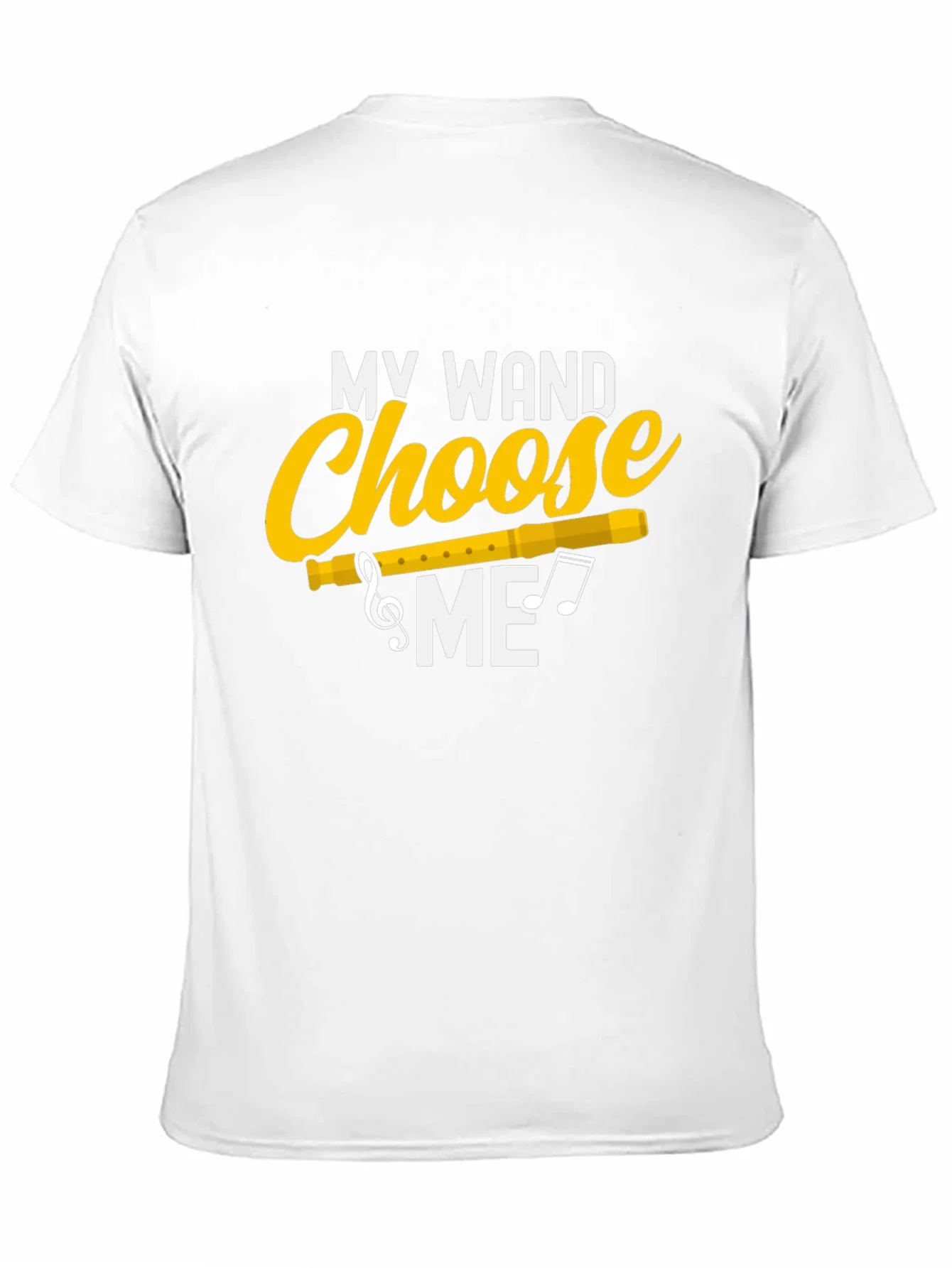 Camiseta Negra My Wand Choose Me M¨²sica