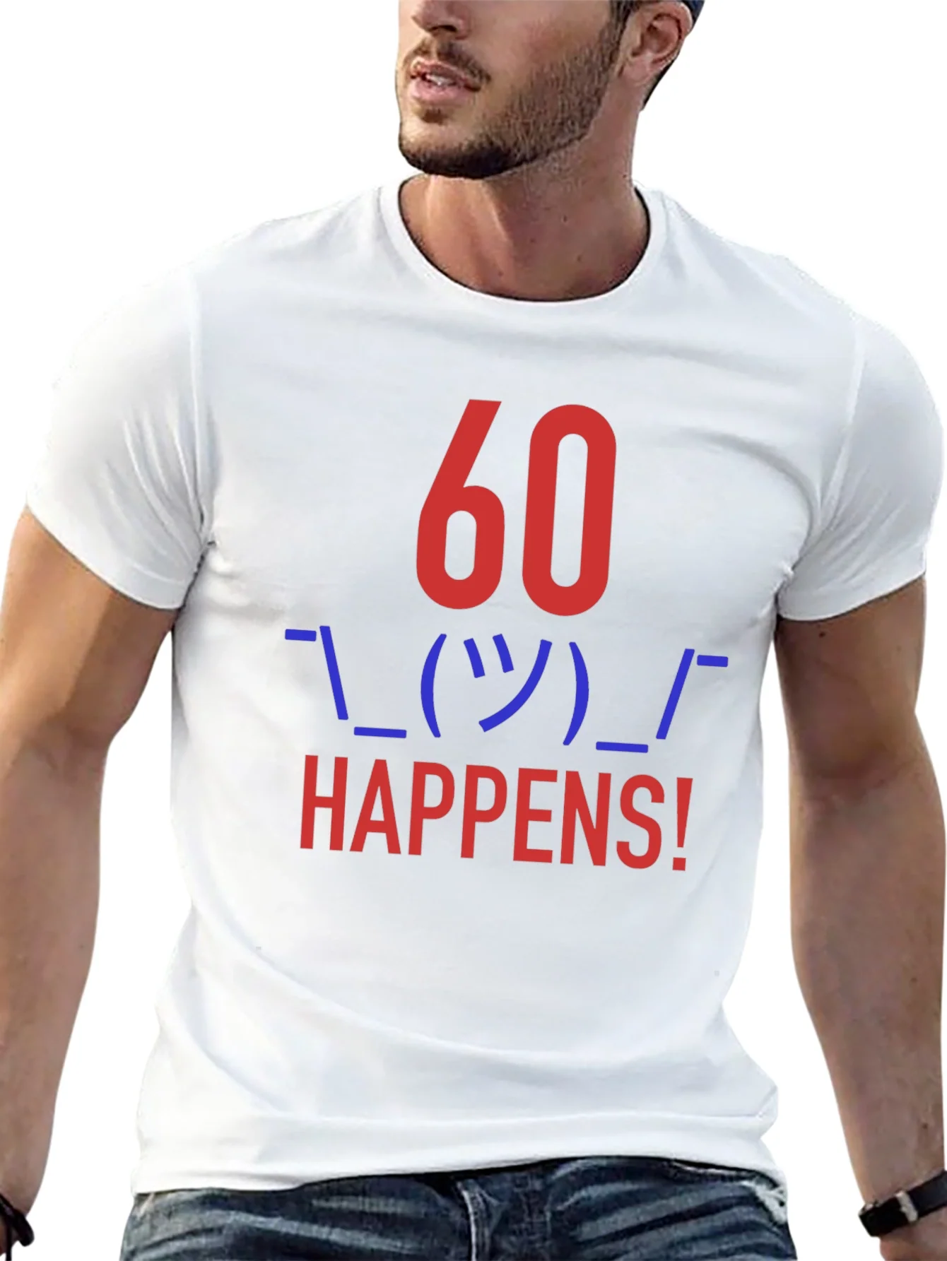 Rebbecca 60 Happens! Funny Graphic Tee