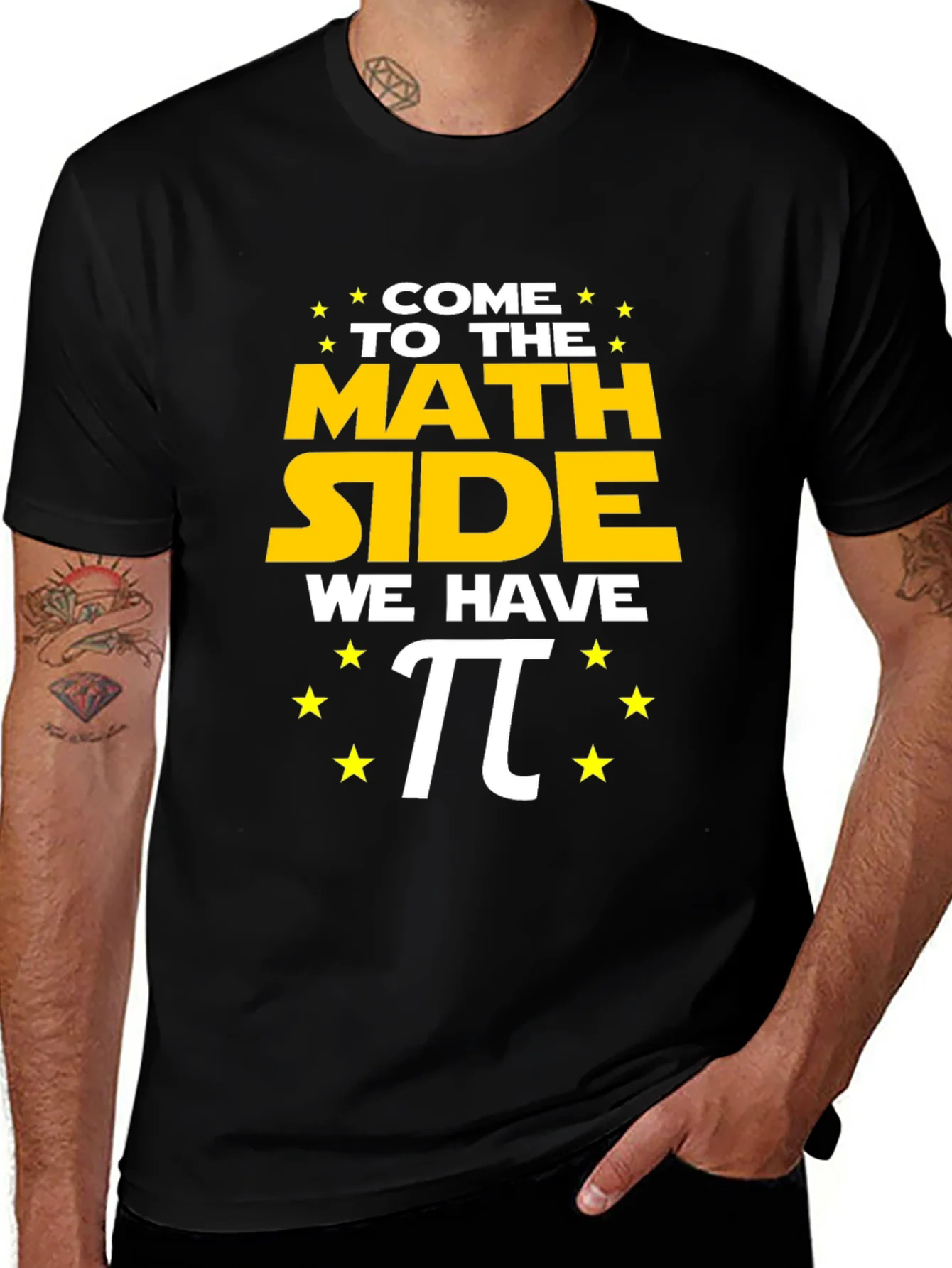 Rebbecca Come to the Math Side Black T-Shirt