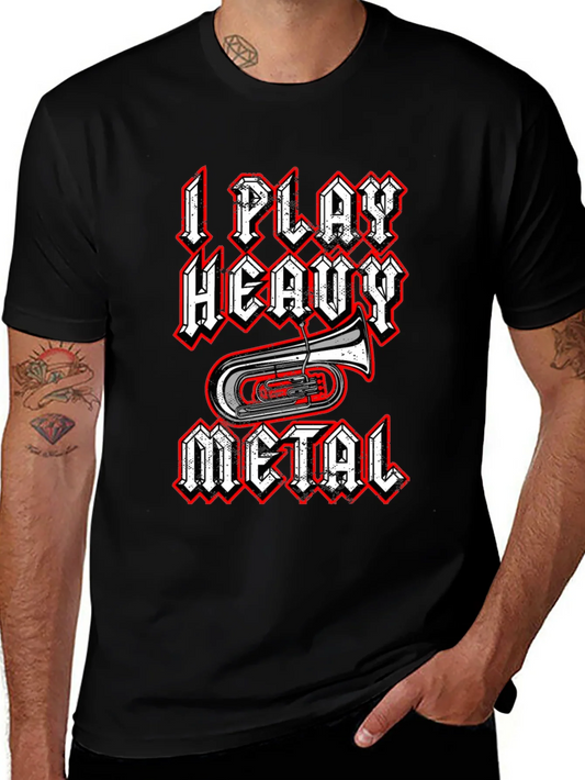 Rebbecca I Play Heavy Metal T-Shirt - Funny Band Tee