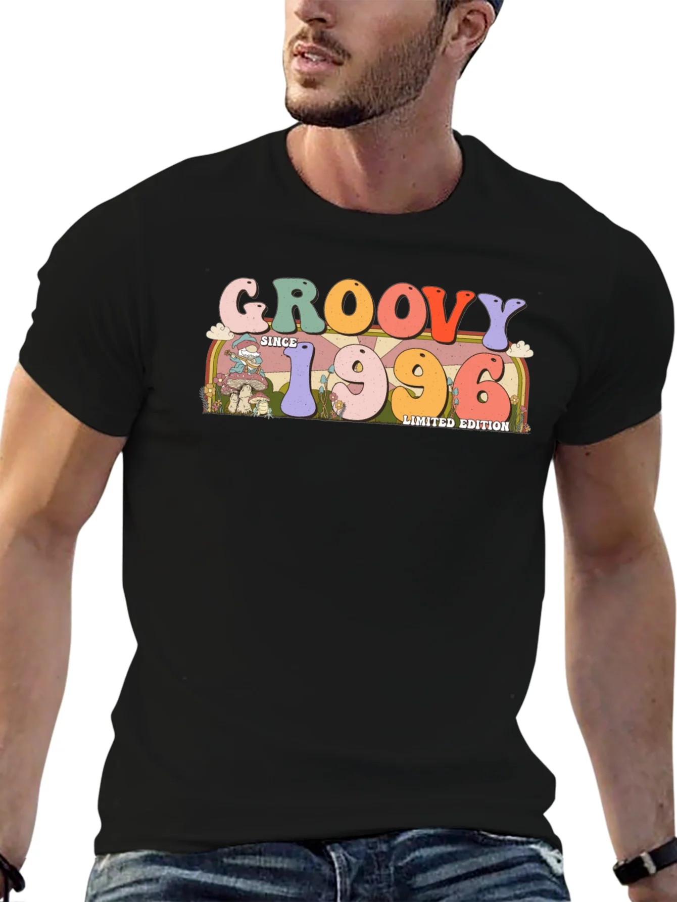 Camiseta Negra Groovy 1996 Edici¨®n Limitada