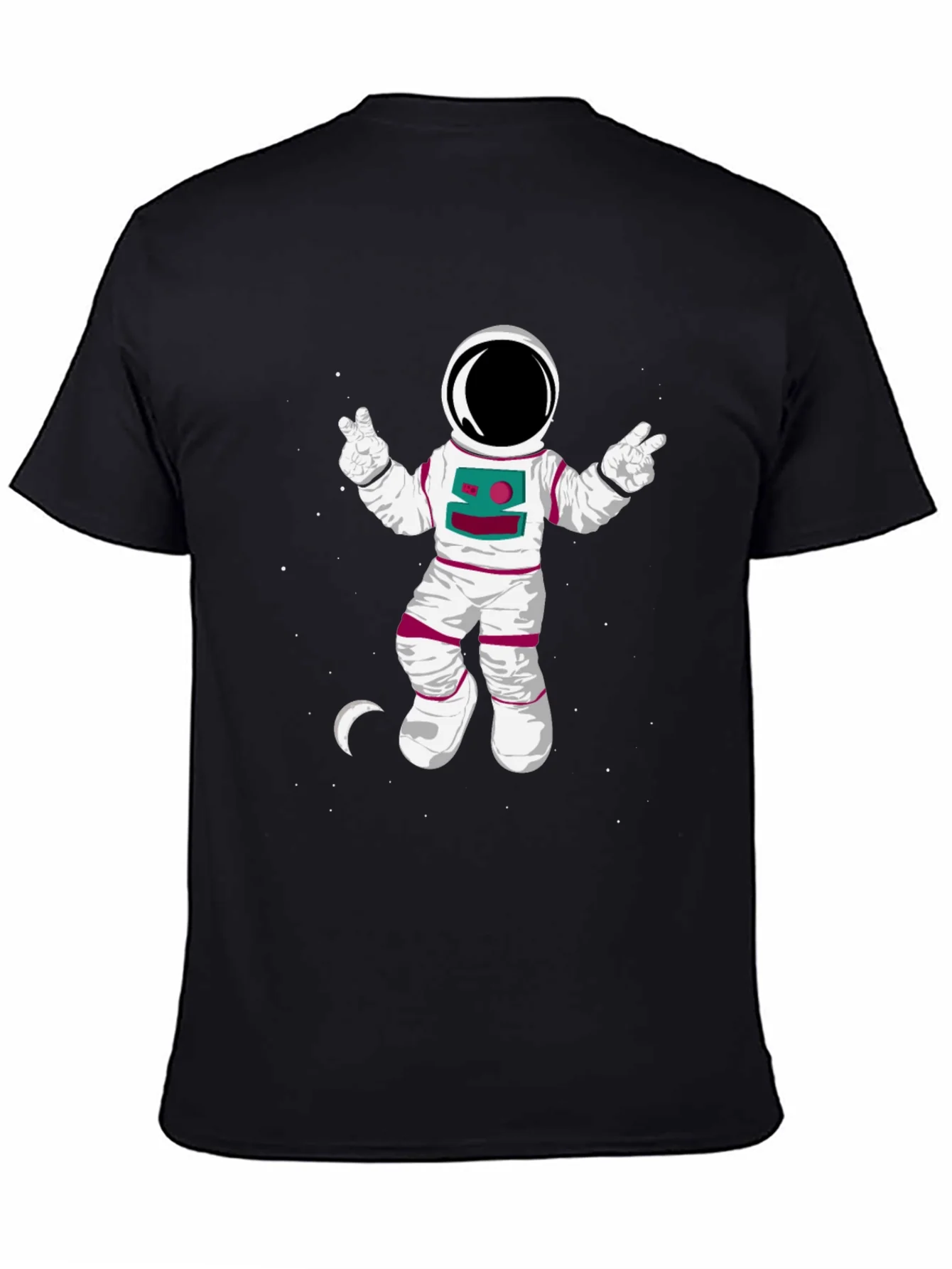 Camiseta Hombre Astronauta Espacial Dise?o Divertido