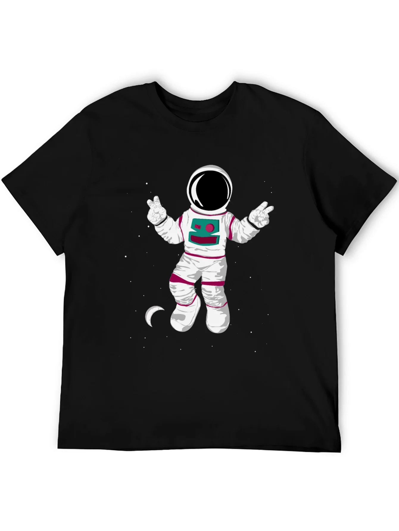 Camiseta Hombre Astronauta Espacial Dise?o Divertido