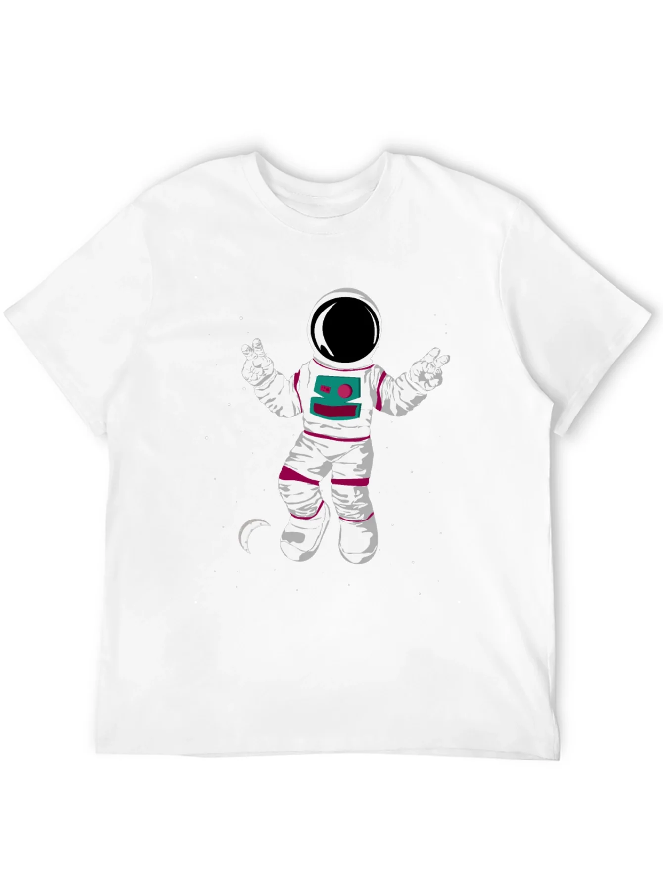 Camiseta Hombre Astronauta Espacial Dise?o Divertido