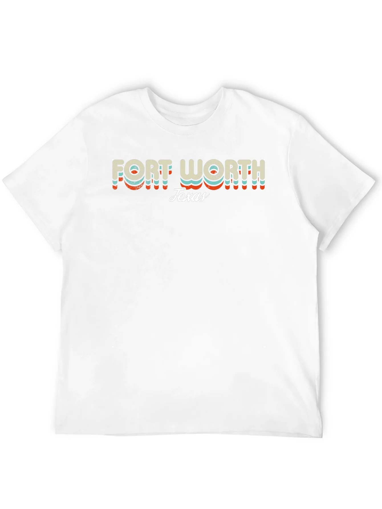 Rebbecca Fort Worth Texas Retro Graphic T-Shirt