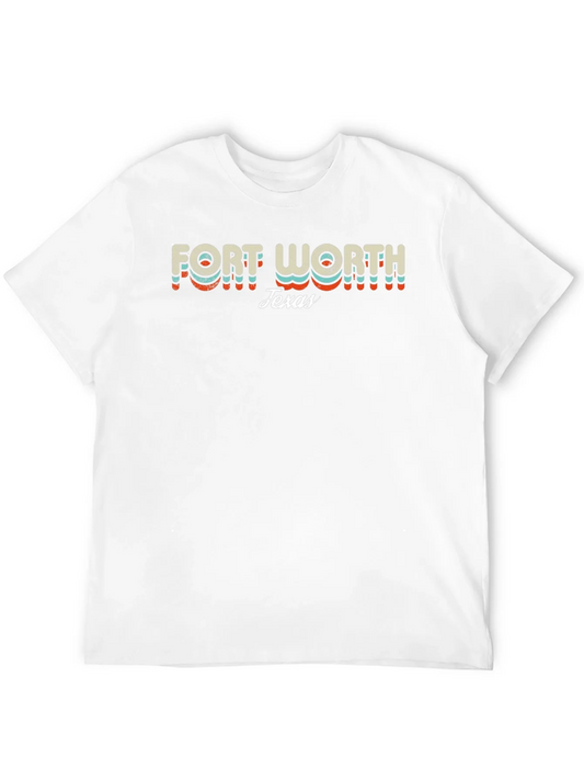 Rebbecca Fort Worth Texas Retro Graphic T-Shirt